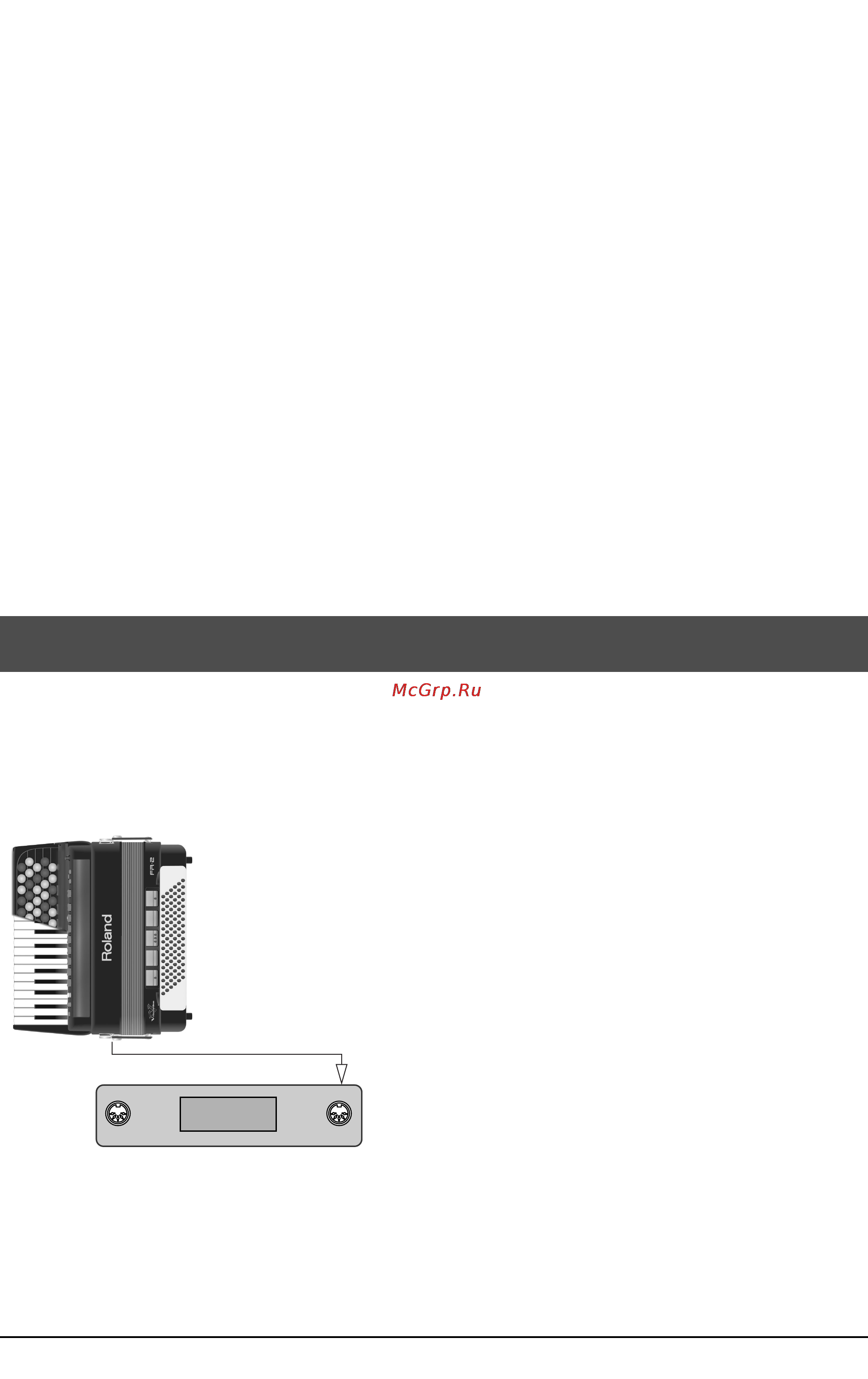 Roland FR-2B [33/51] Параметры midi группа function
