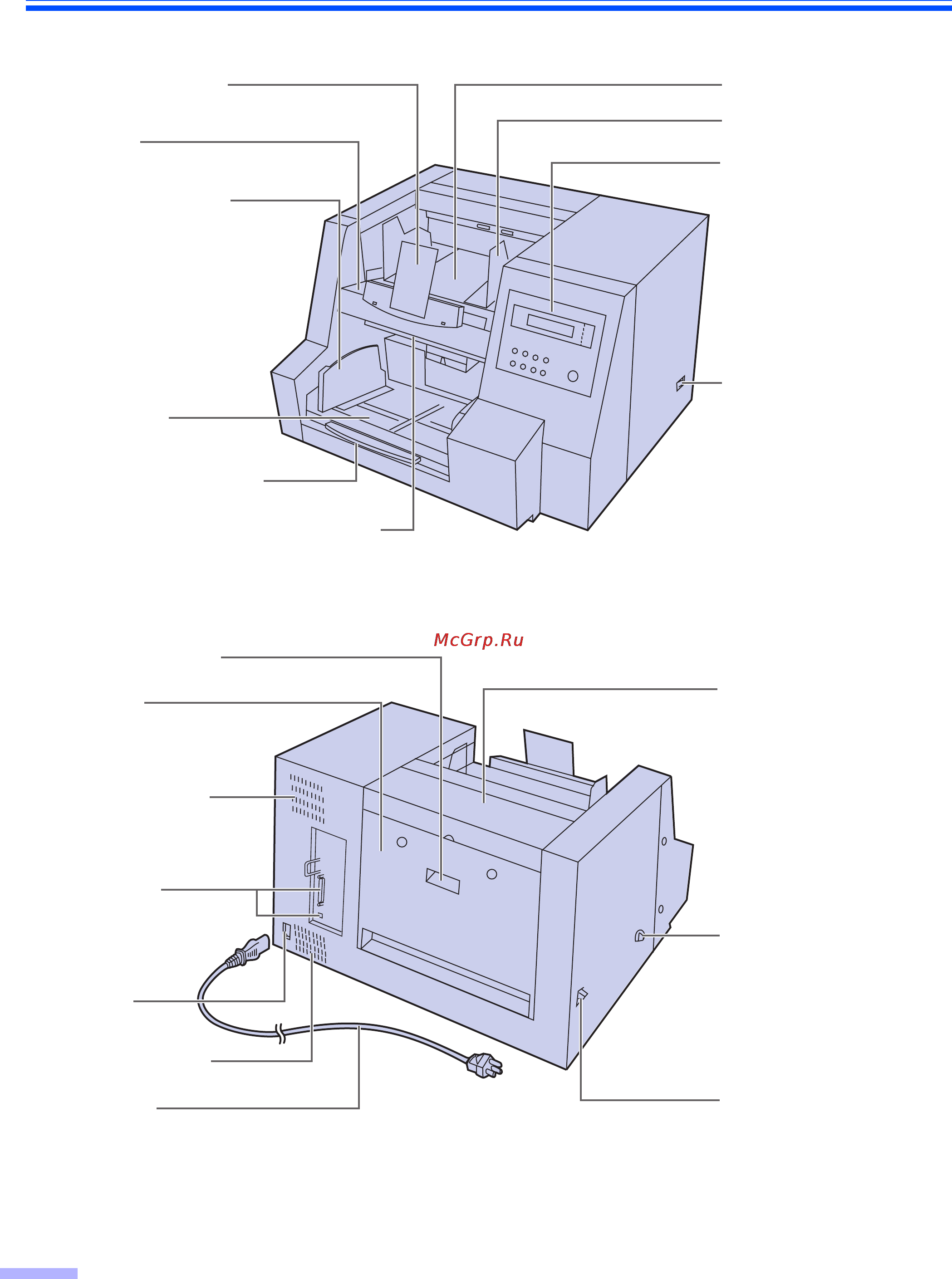 Panasonic KV-S3105 [10/61] Расположение узлов