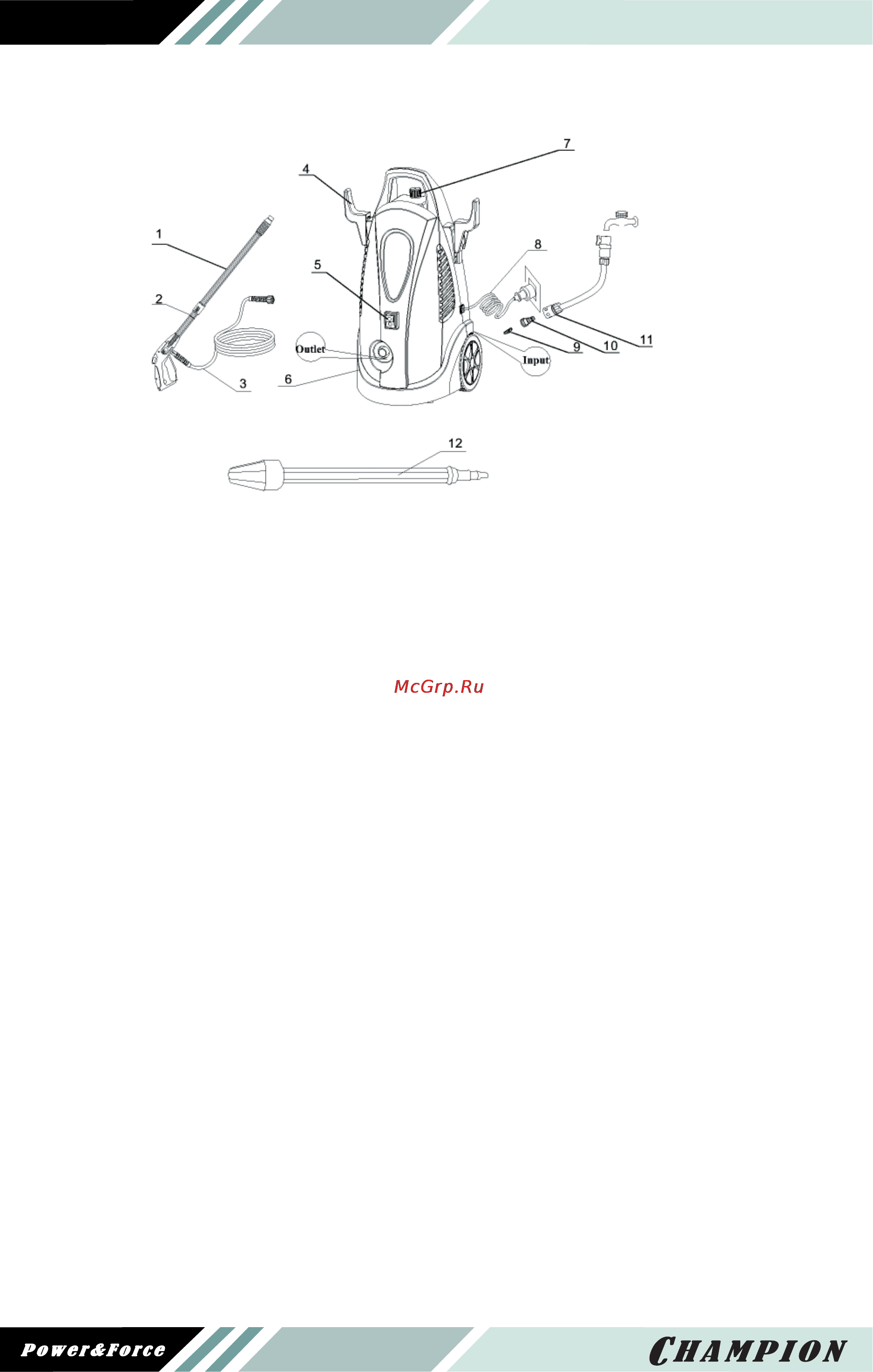 Champion HP8140 [8/14] Описание