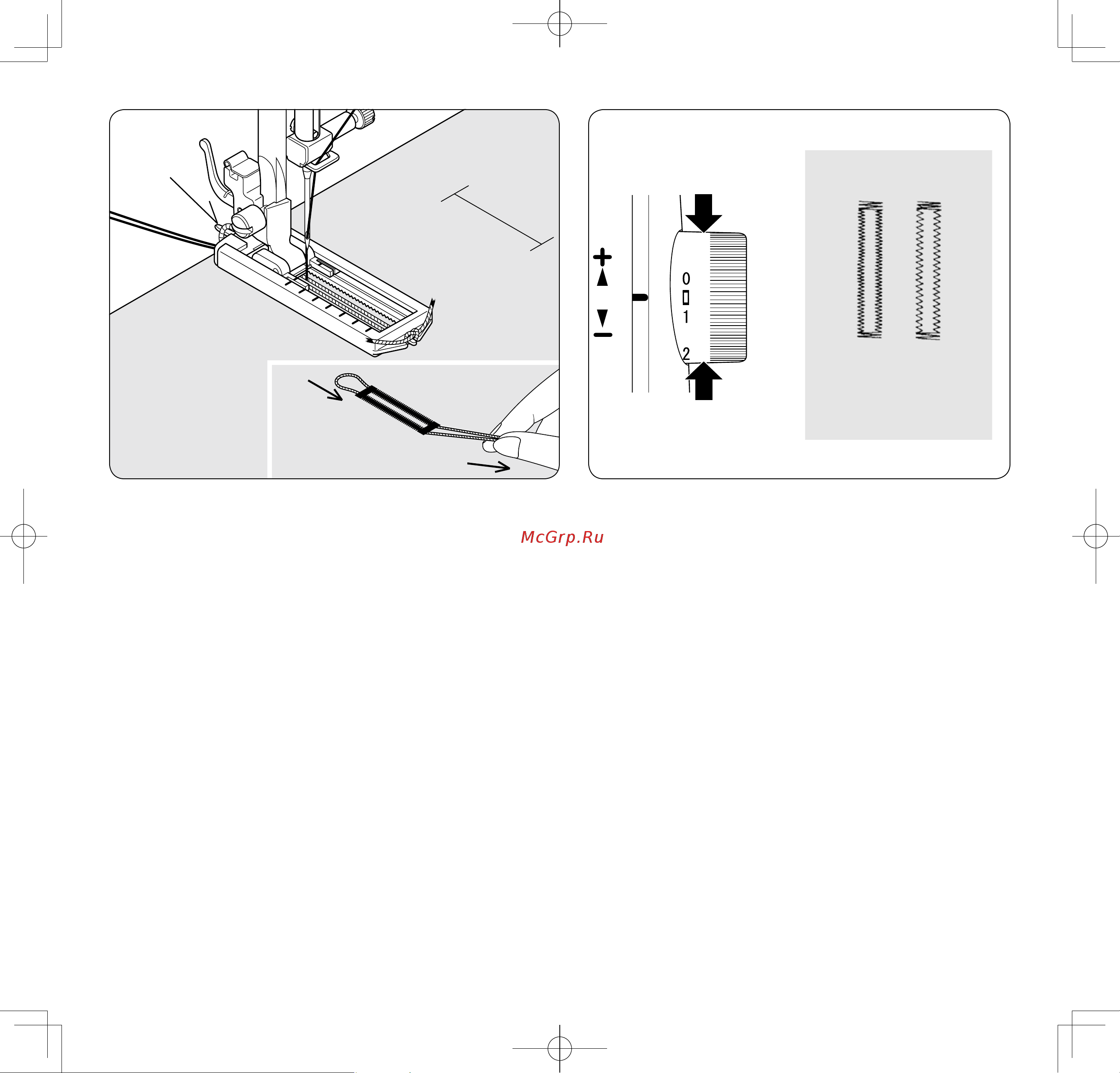 Jaguar 137 [36/44] Adjusting stitch length density