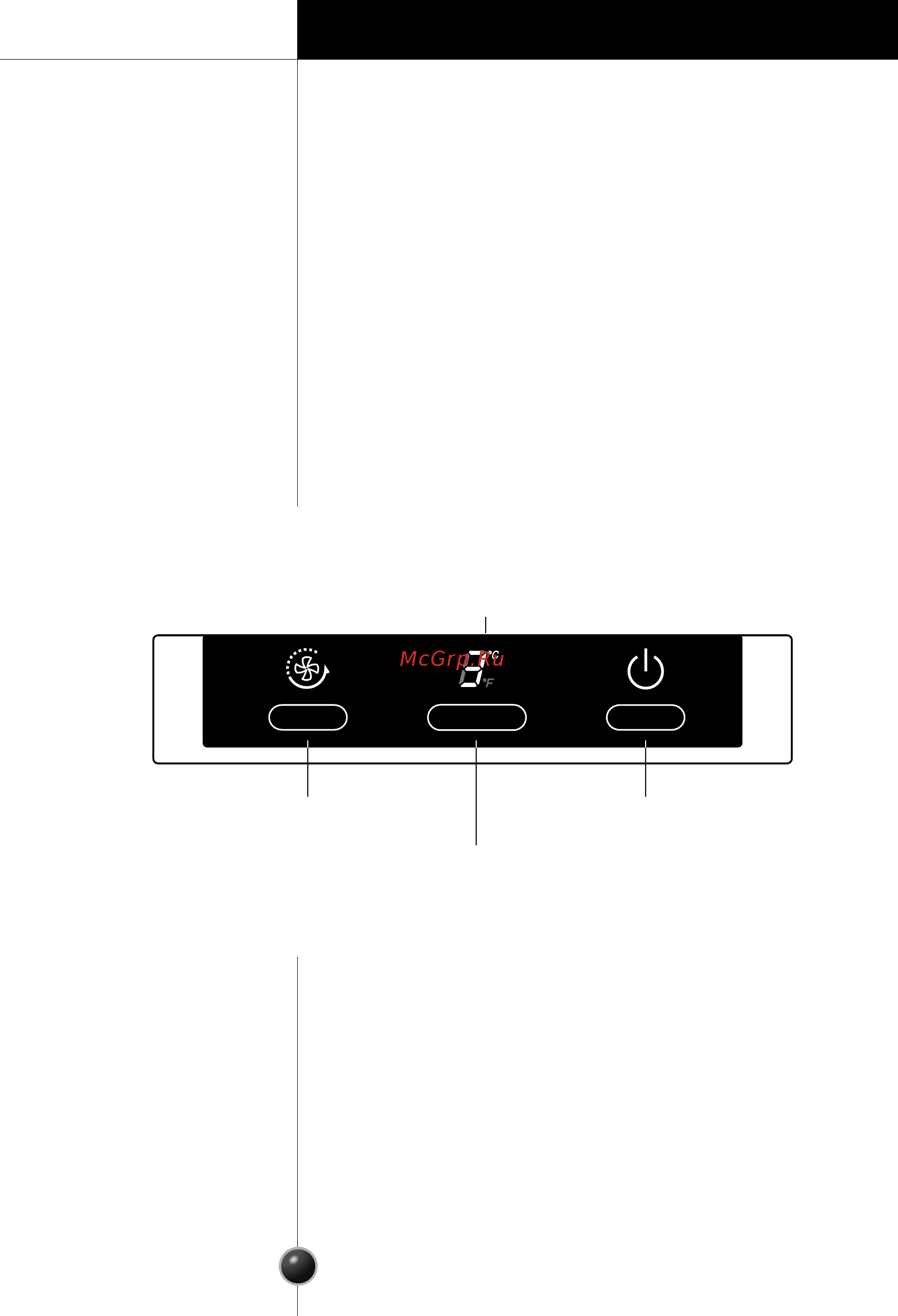 Smeg LB30AFNF [39/51] Display panel for temperature control