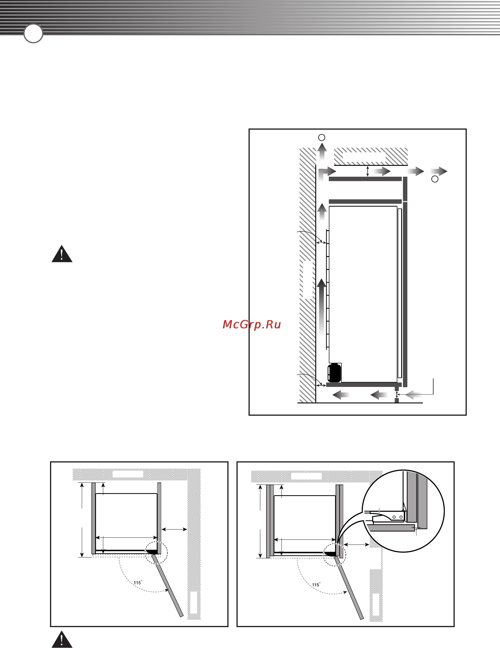 Smeg LB30AFNF [8/51] Installing the built in refrigerator