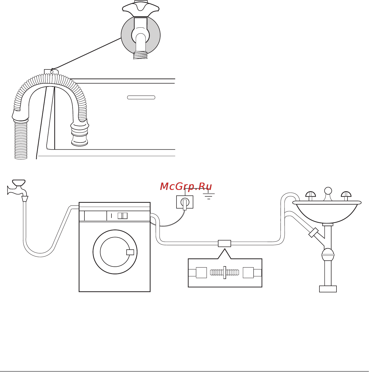 Electrolux EWS126510W [29/32] Подключение к электросети