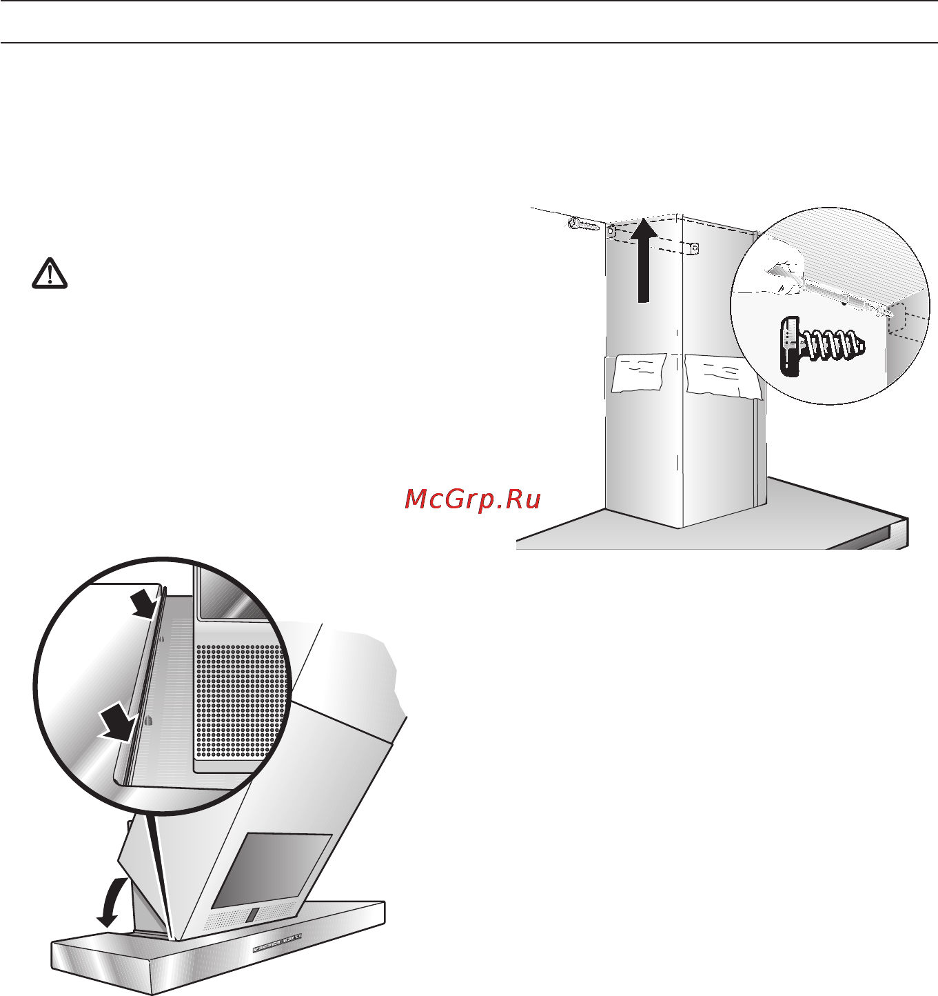 Siemens LC 8M950 [18/71] Монтаж