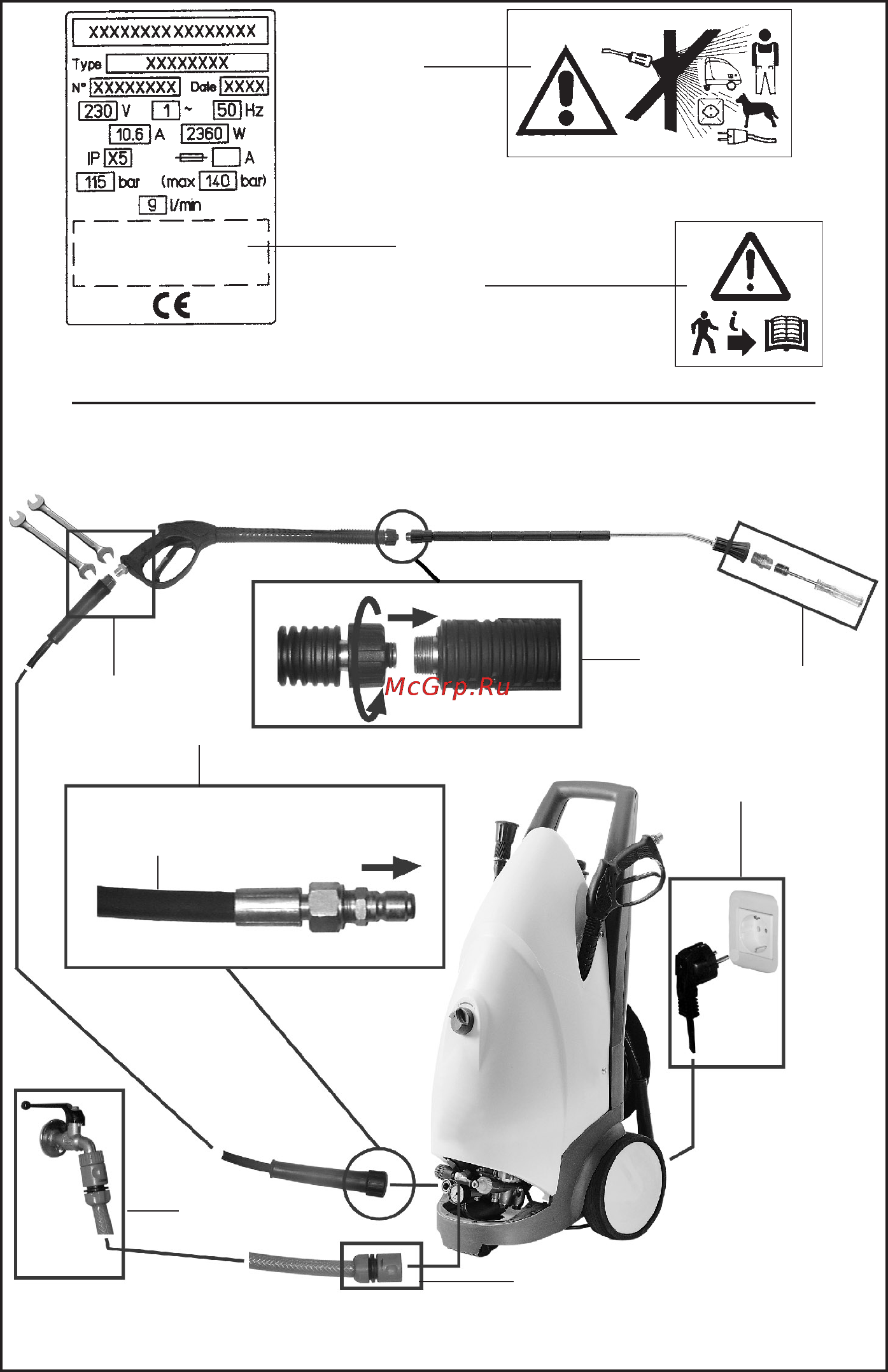 Efco IP 2100 S Инструкция по эксплуатации онлайн [5/23] 13822
