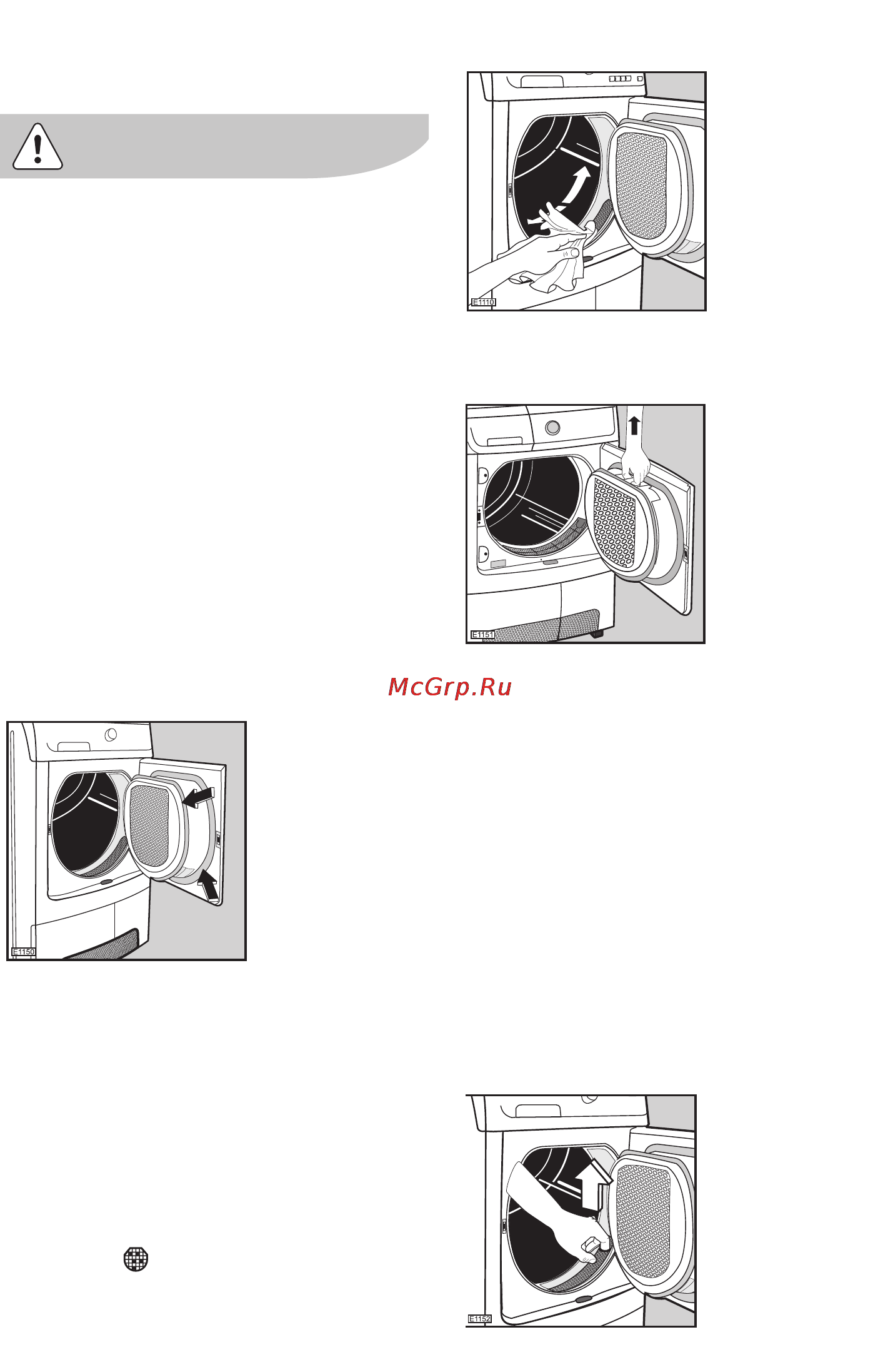 Electrolux EDC67550W [18/29] Чистка и уход