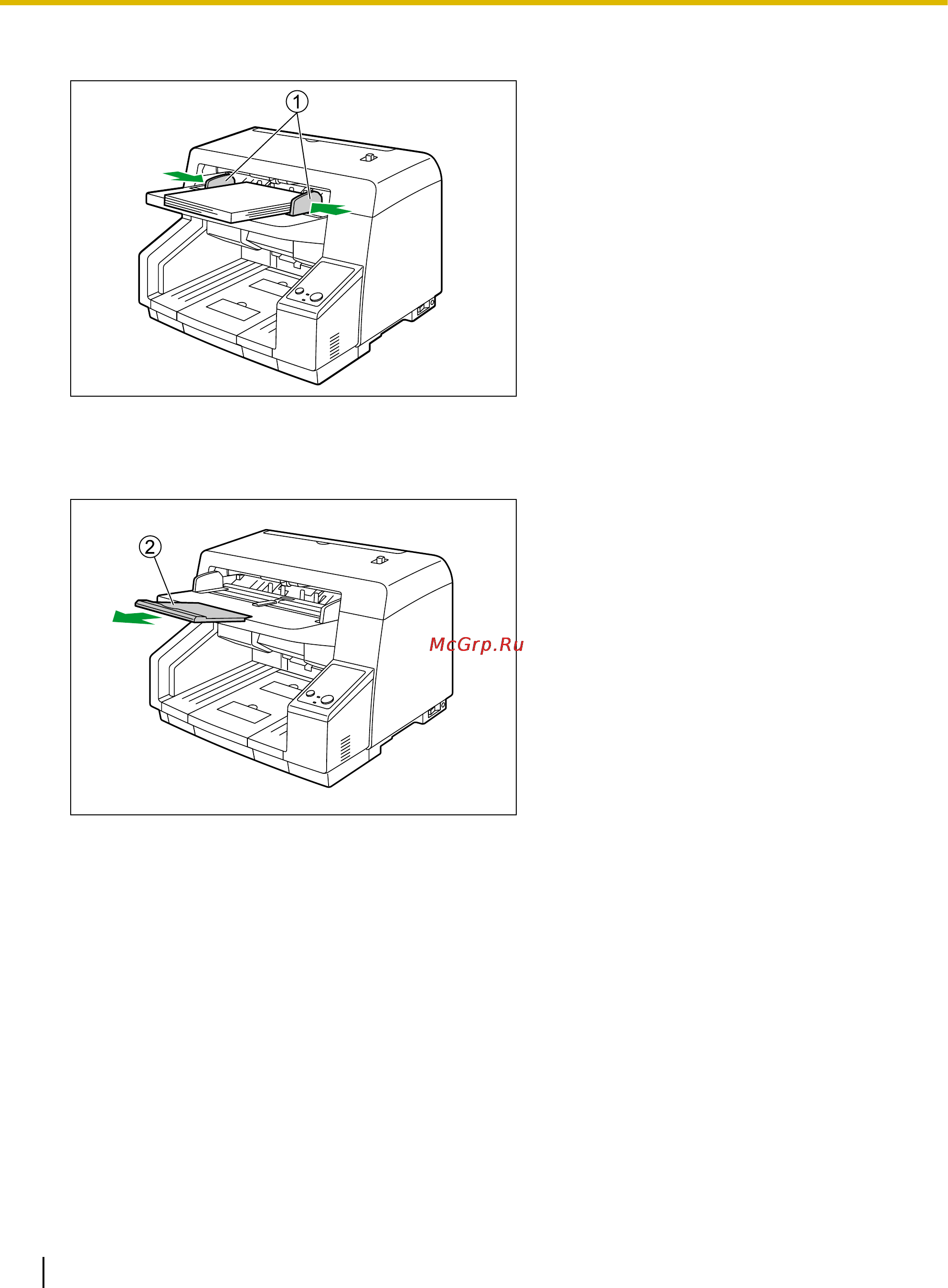 Panasonic KV-S5055C [28/93] Сканирование длинных листов бумаги