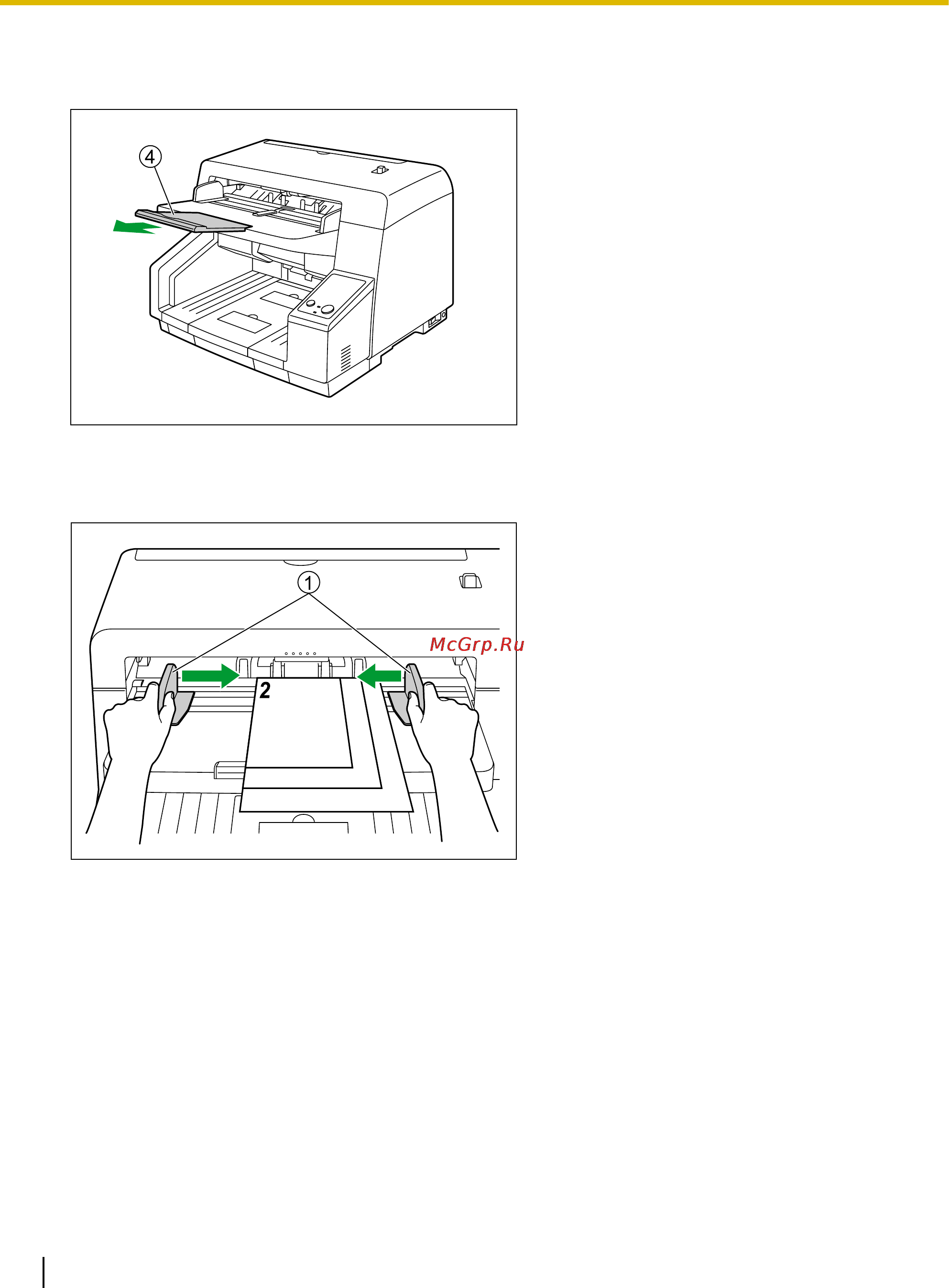 Panasonic KV-S5055C [36/93] Сканирование длинных листов бумаги