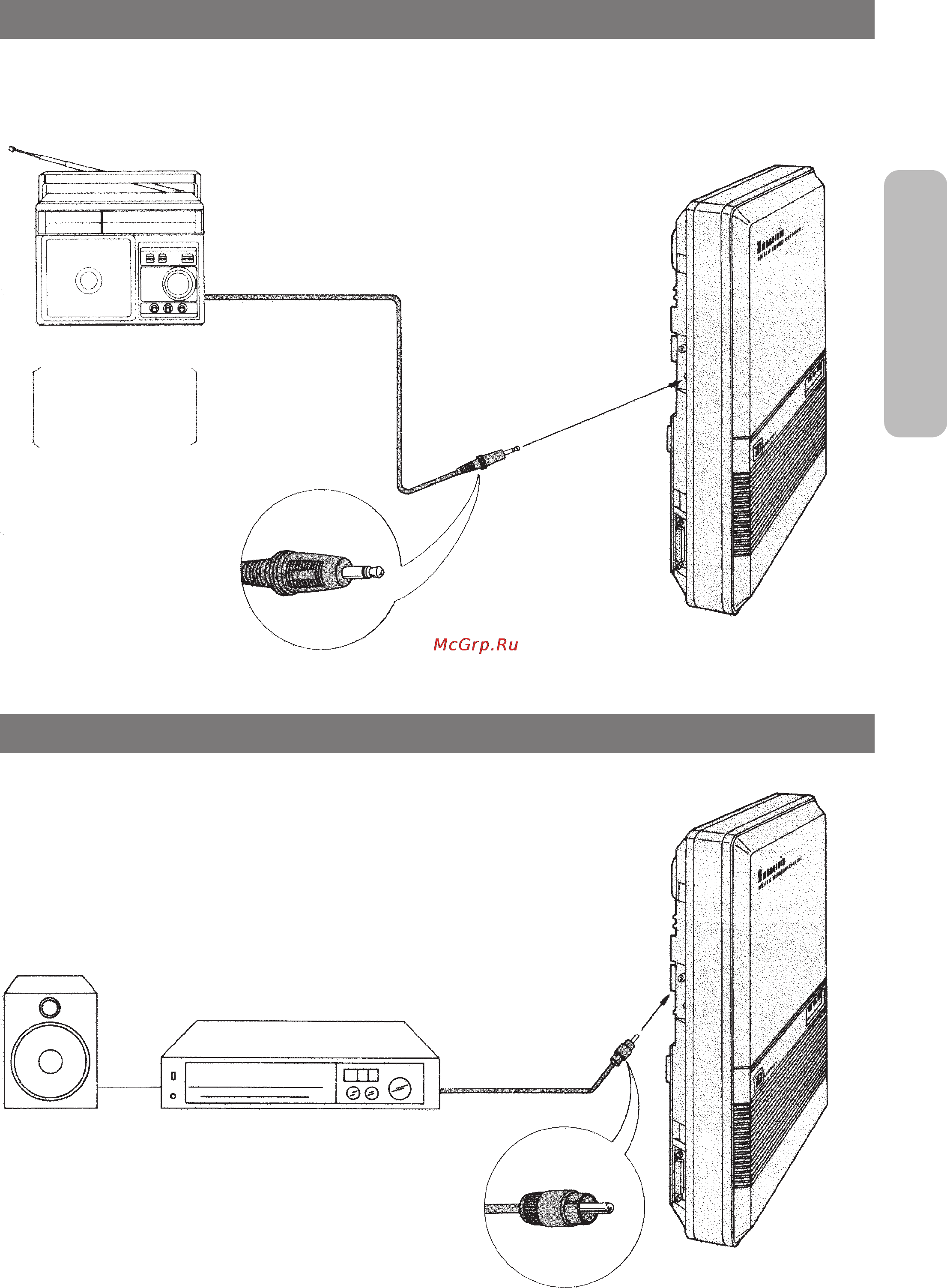 Panasonic KX-T61610B [19/151] Внешний источник музыки