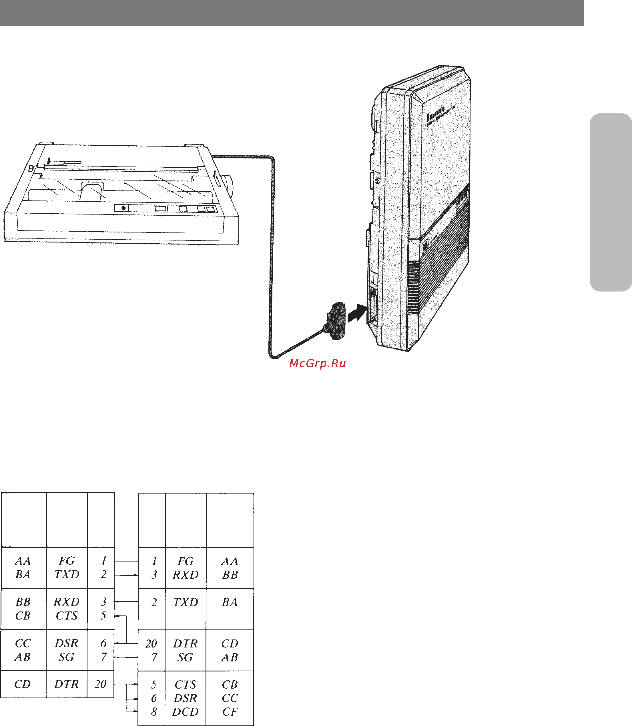 Panasonic KX-T61610B [23/151] Схема подключения