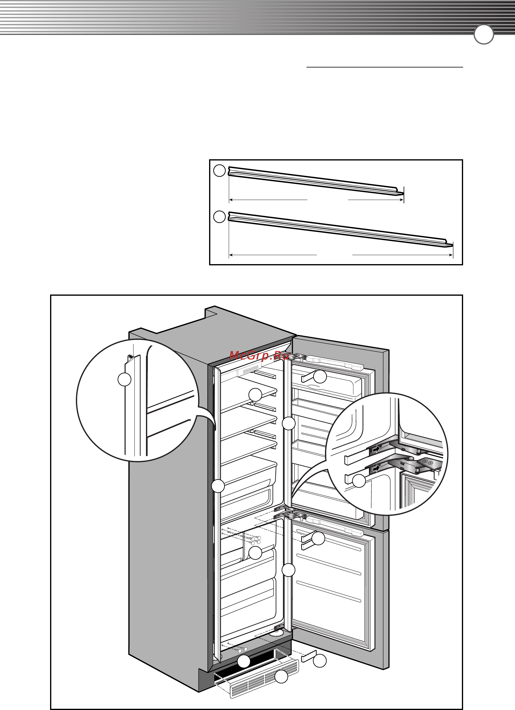 Smeg CB30PFNF [52/53] Порядок установки