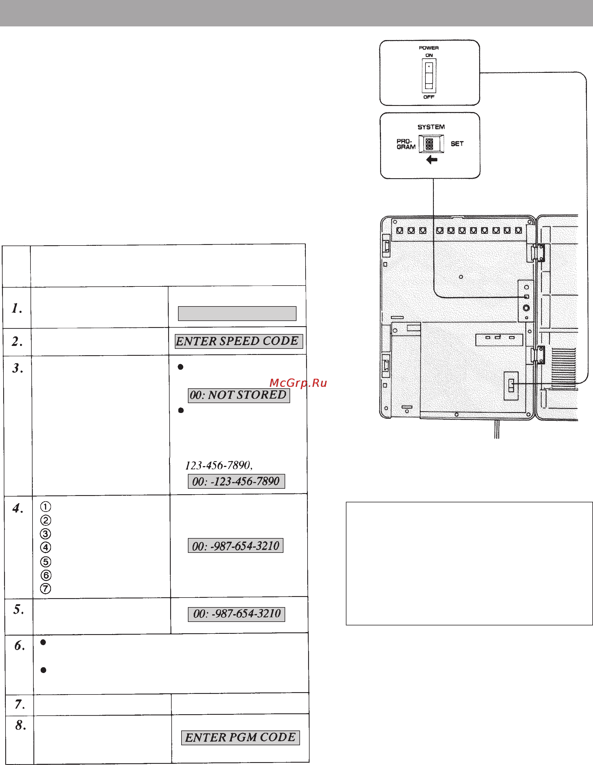 Panasonic KX-T30810B [22/116] 987 654 3210