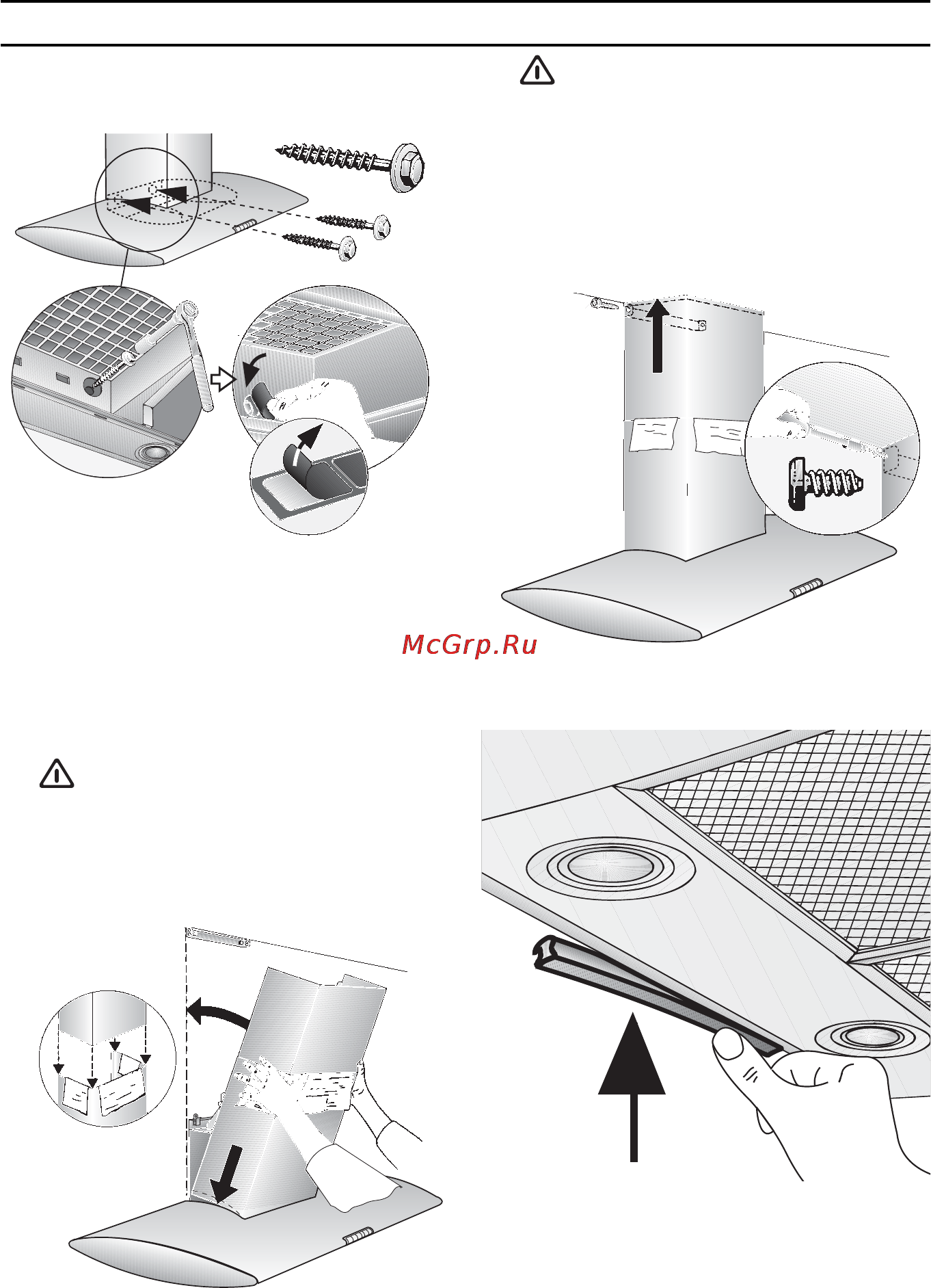 Neff D9750.. [15/17] Монтаж