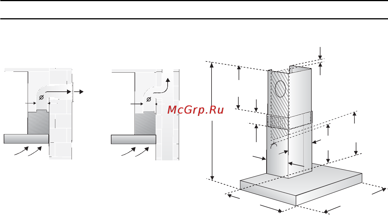 Neff D9610.. [8/14] Перед монтажом