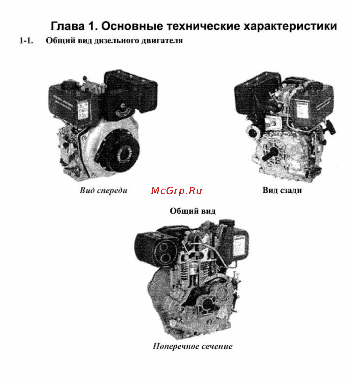 Crosser CR-M6 [63/106] Глава 1 основные технические характеристики
