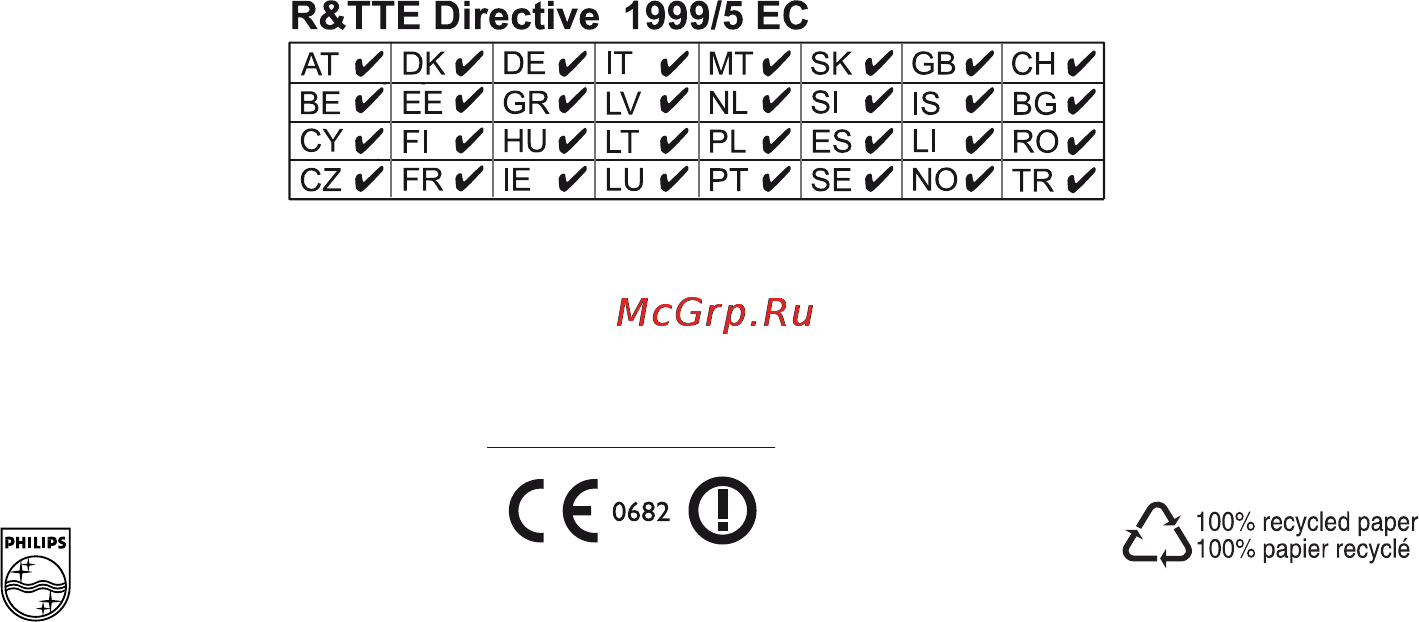 Philips SCD481 ⁄ 00 Инструкция по эксплуатации онлайн [172/172] 14006