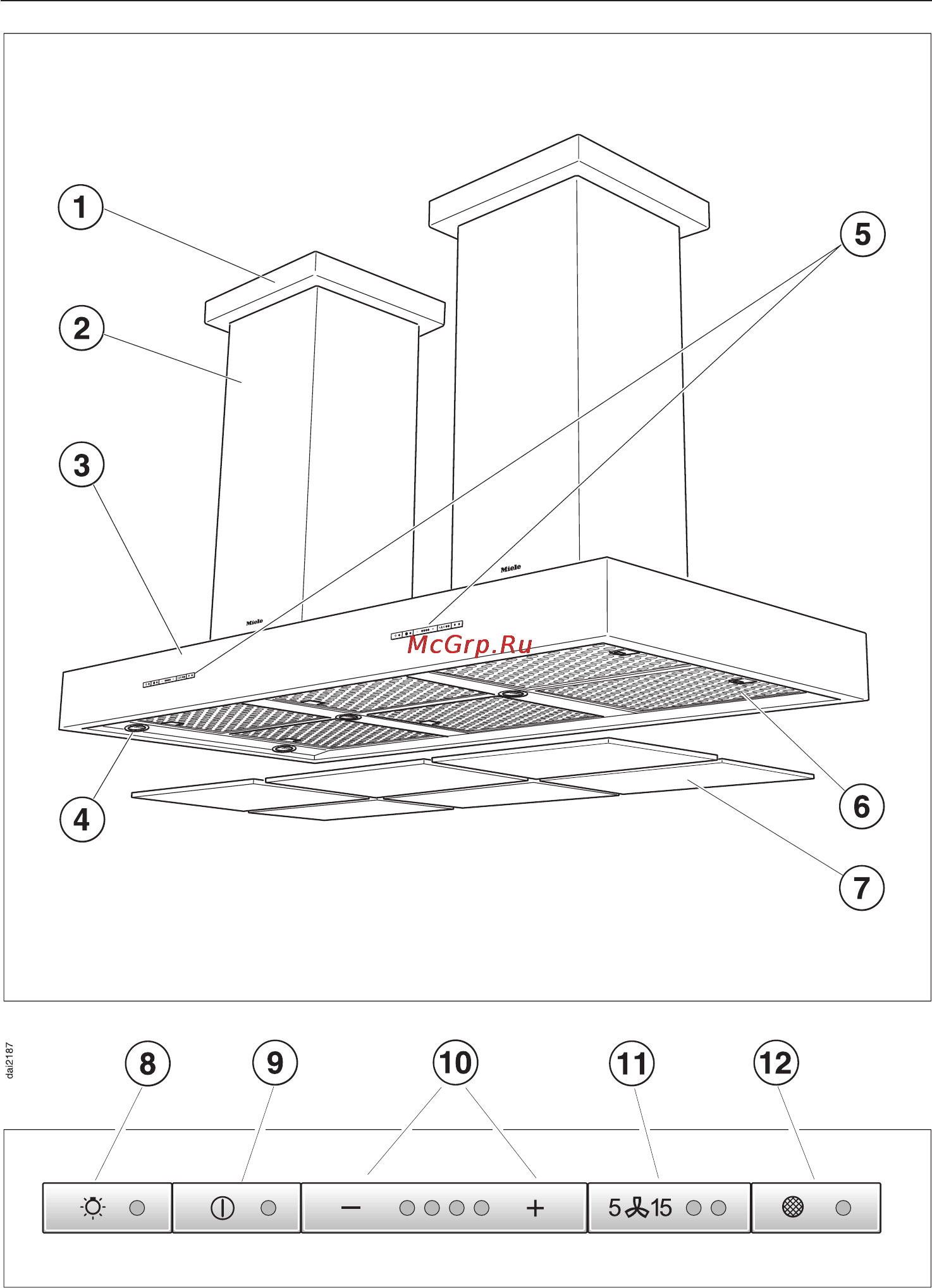 Miele DA 5330 D [10/36] Edog и du эинеэиио