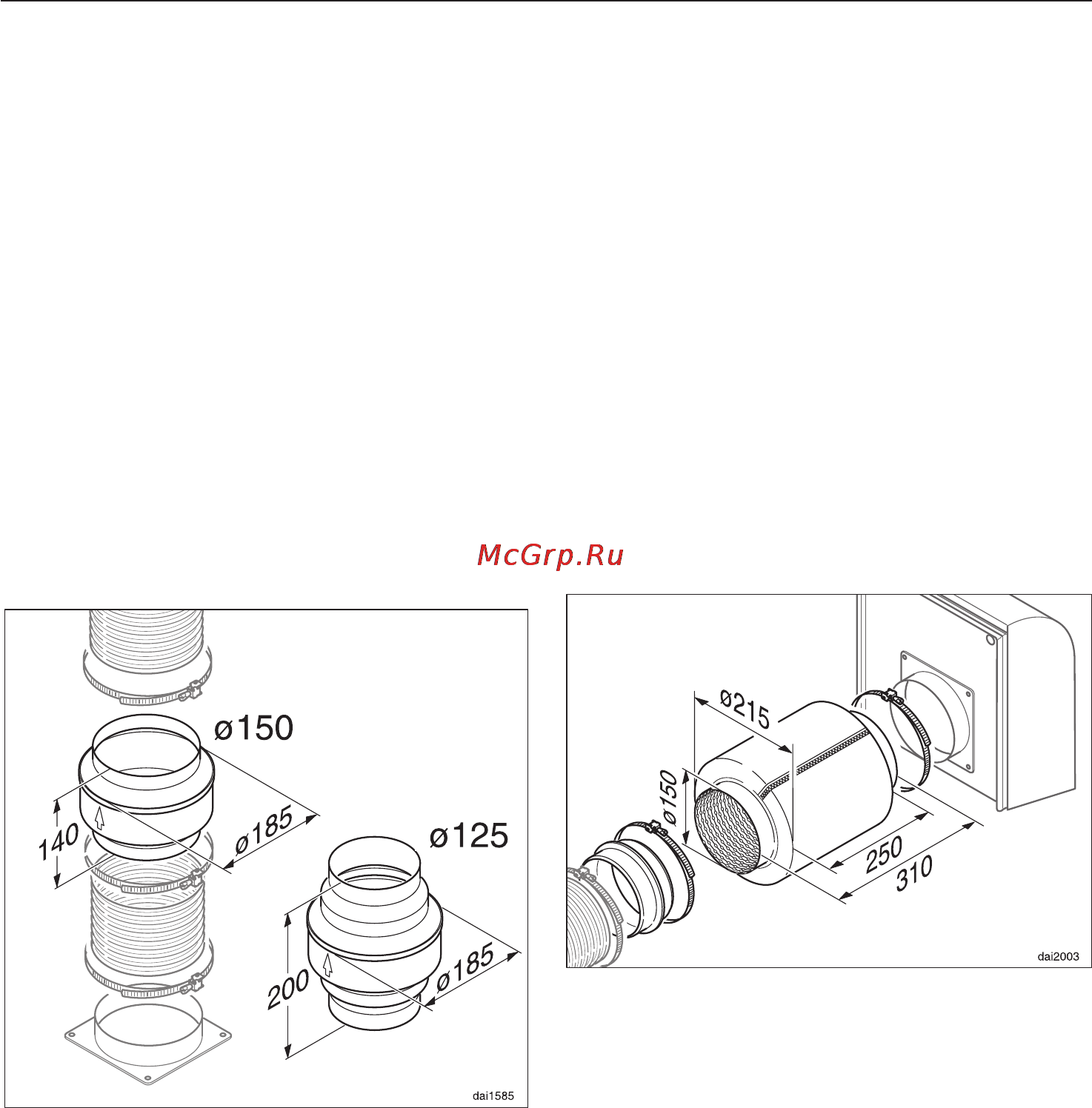 Miele DA 5190 W EXT [33/36] Воздуховод