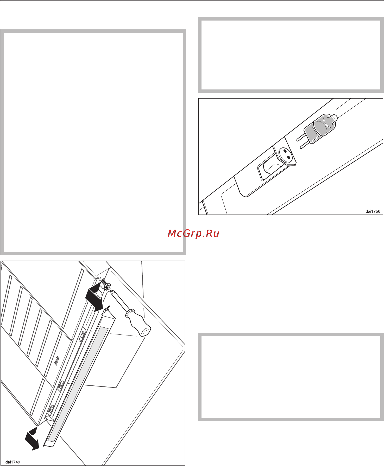Miele DA 489-4 EXT [25/40] Çàìåíà ãàëîãåííîé ëàìïû 25