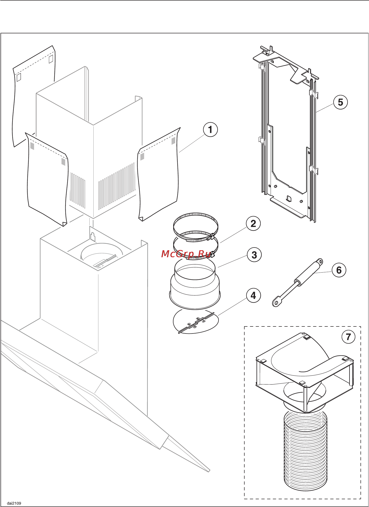 Miele DA 489-4 EXT [28/40] Монтаж