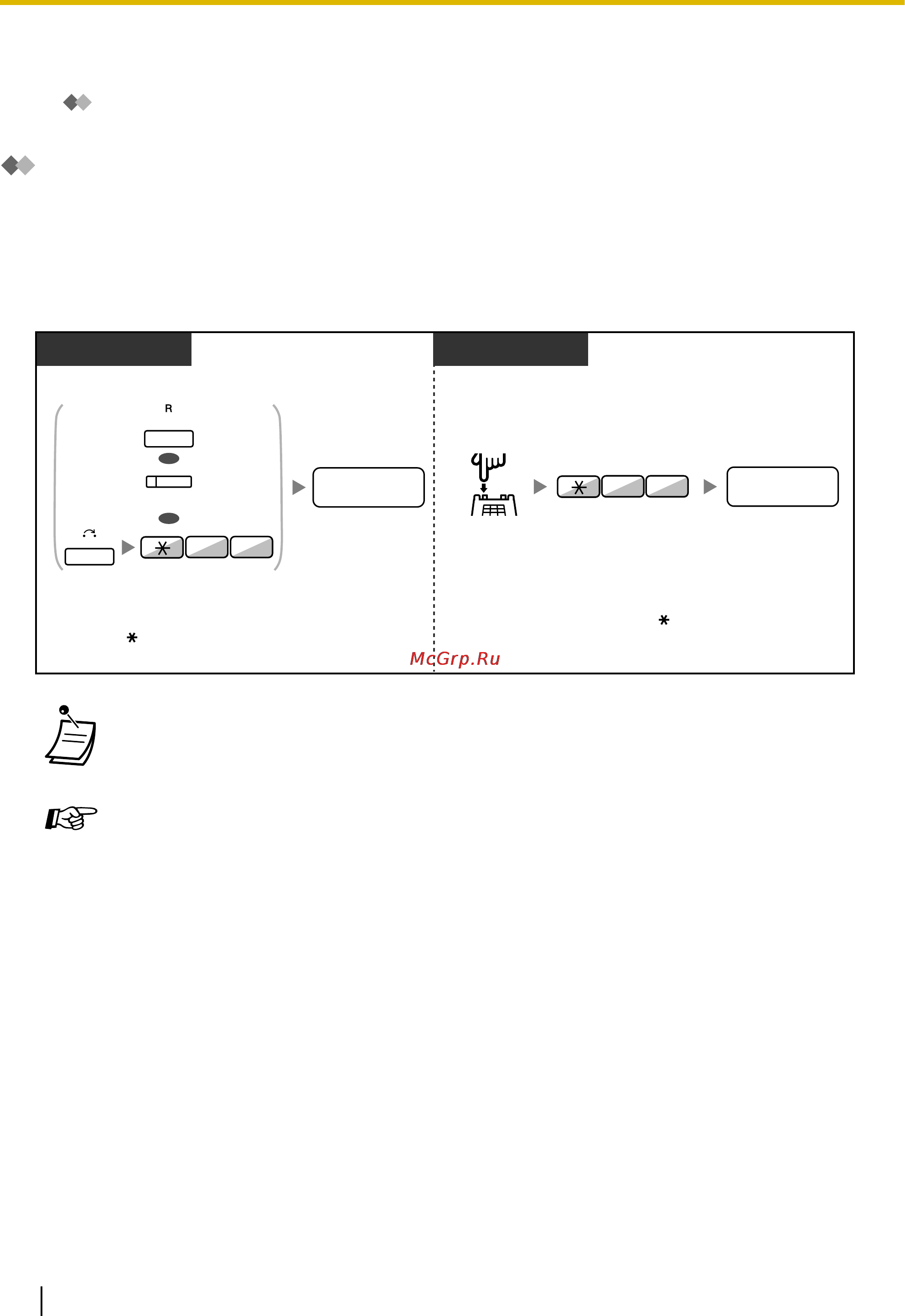 Panasonic KX-NCP1000 [164/282] При подключенной центральной уатс