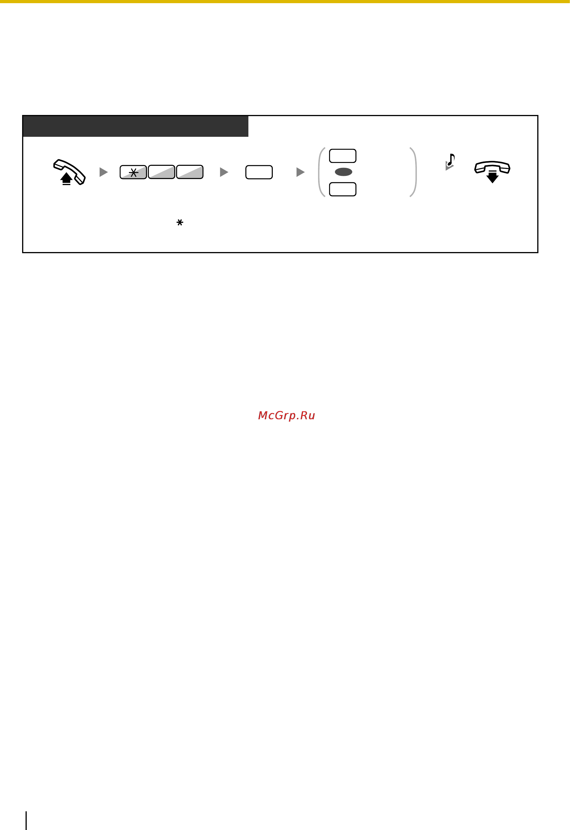 Panasonic KX-NCP1000 [210/282] Включение внешней фоновой музыки bgm