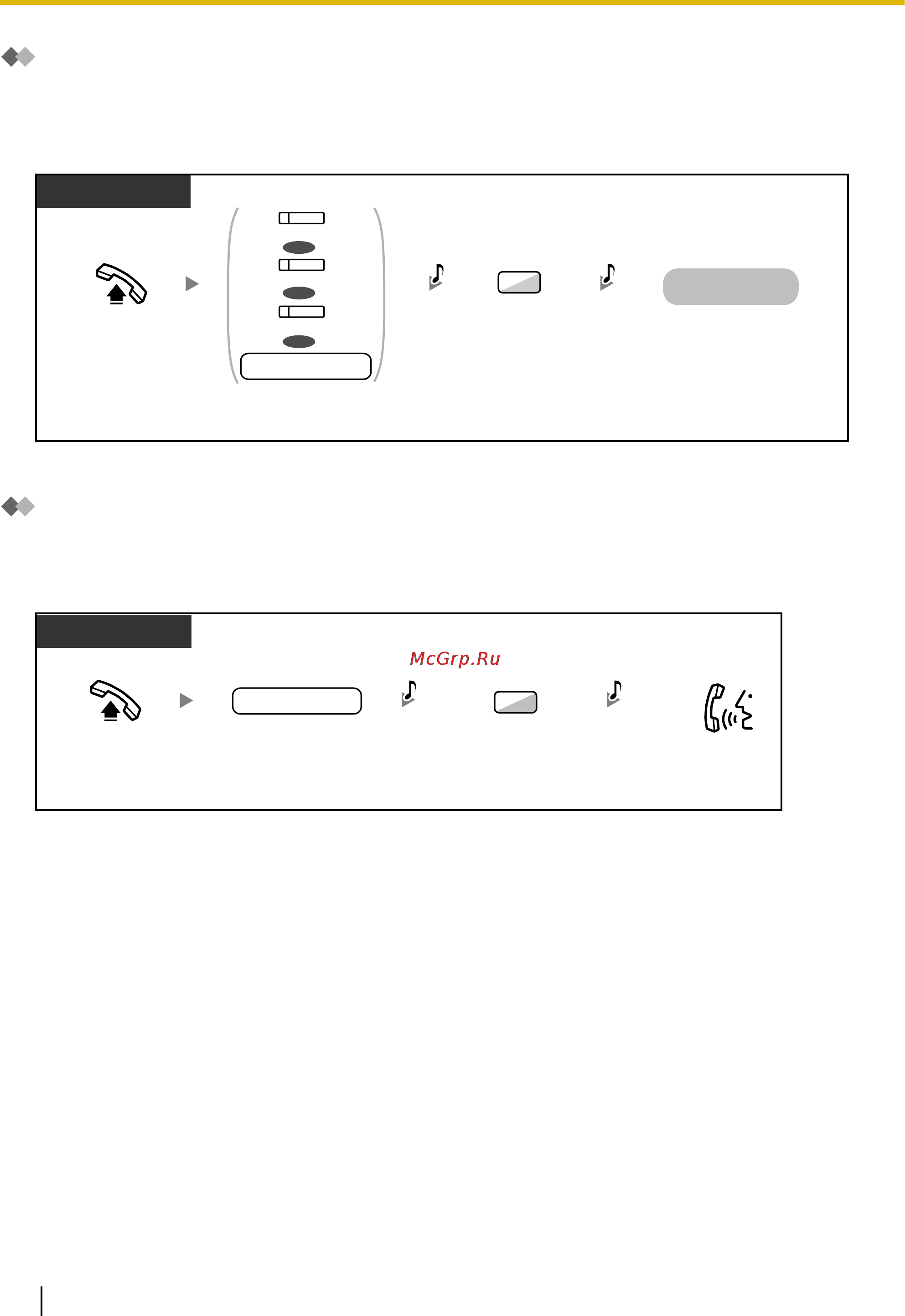 Panasonic KX-NCP1000 [52/282] Прослушивание внутренней линии пользователь которой отказал ся от ответа на вызовы преодоление режима не беспокоить dnd