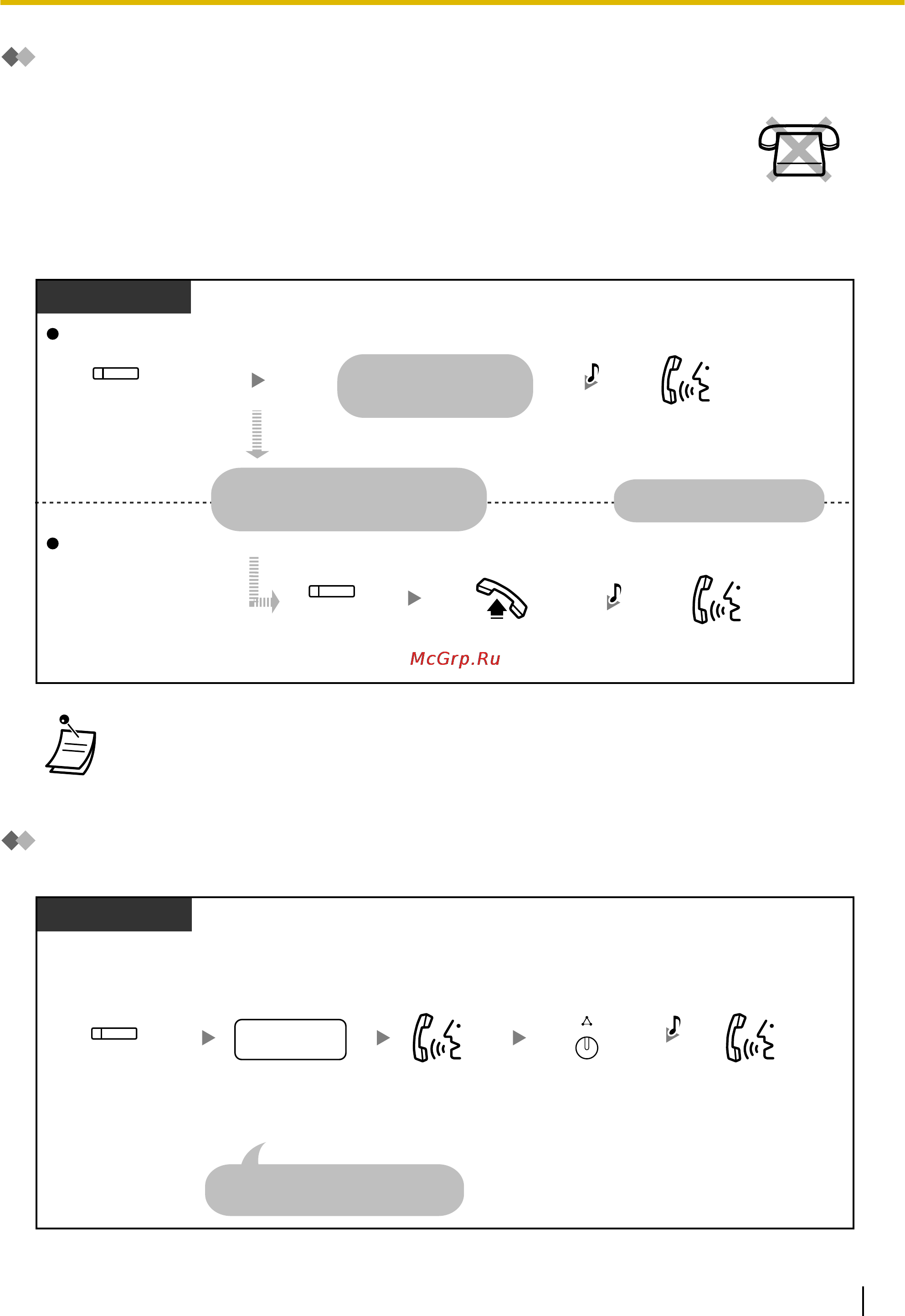 Panasonic KX-NCP500 [91/282] Подключение к разговору третьего участника отмена защищенного режима