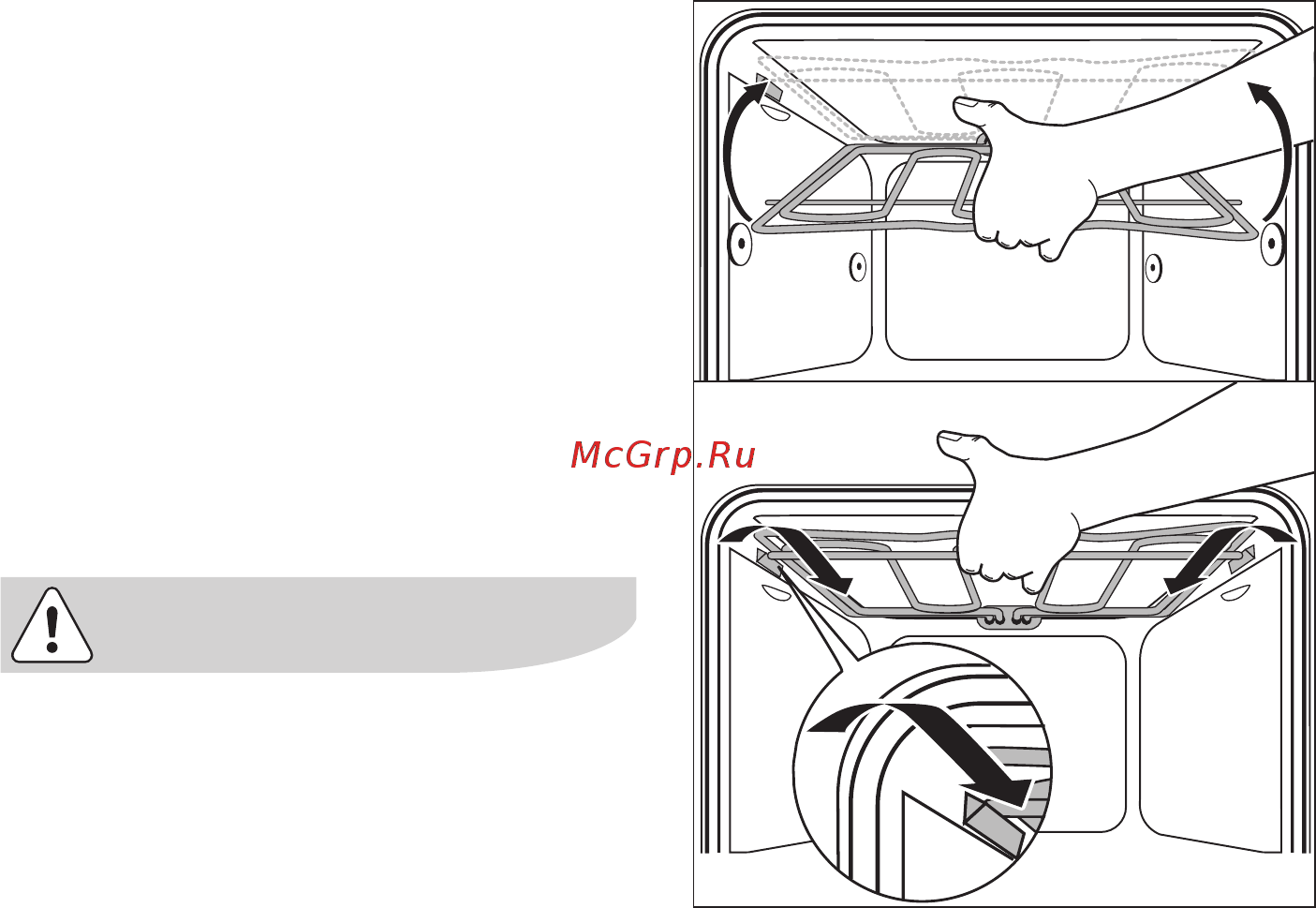 Electrolux EOB53100 X [45/64] Как закрепить нагревательный элемент