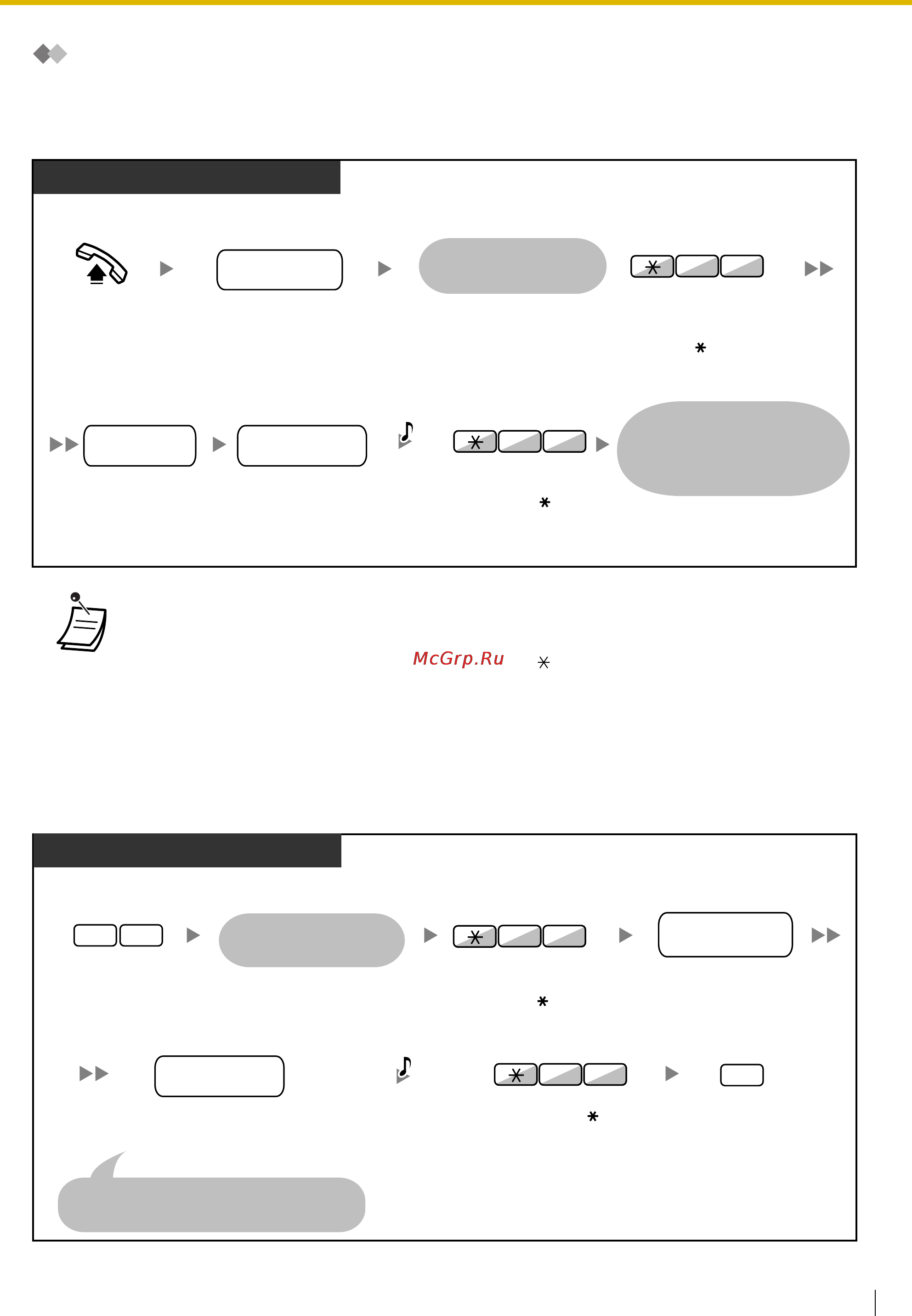 Panasonic KX-TDE100 [123/268] Доступ к ящику сообщений с внешнего телефона