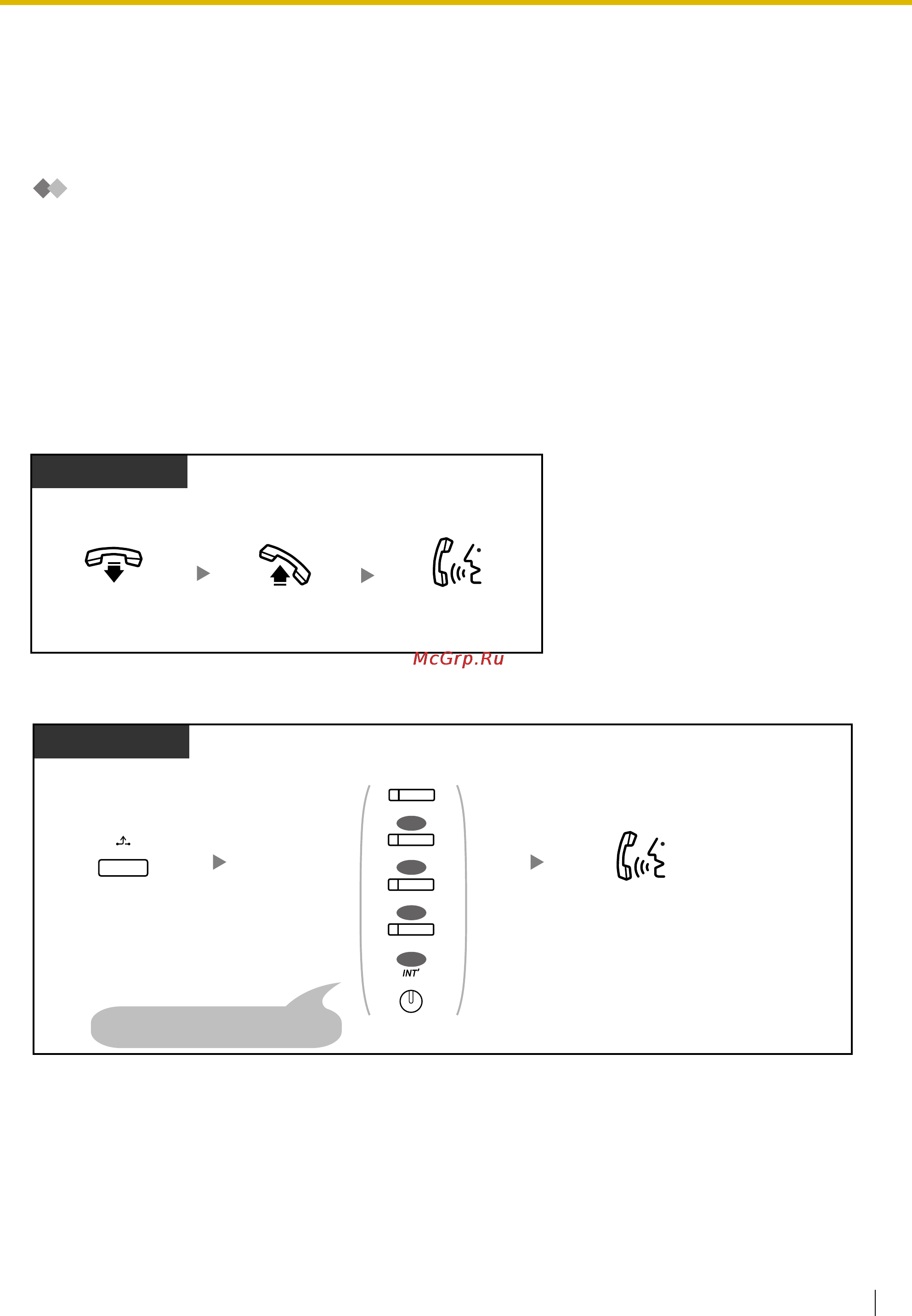 Panasonic KX-TDE100 [79/268] Ответ на оповещение об ожидающем вызове