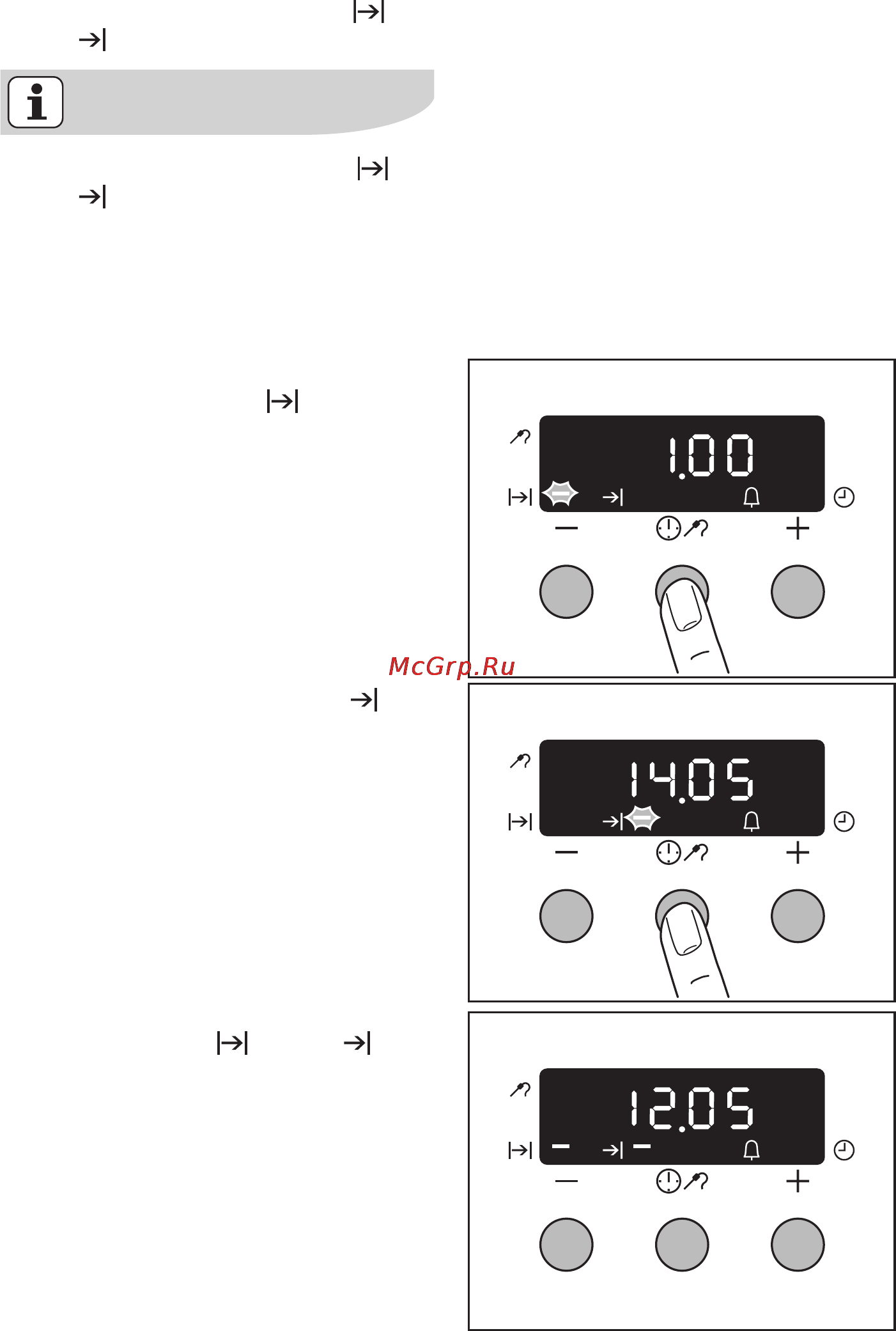 Electrolux EOB64100 K [25/72] Можно применять одновременно если духовой шкаф необходимо автоматически включить и выключить в более позднее время