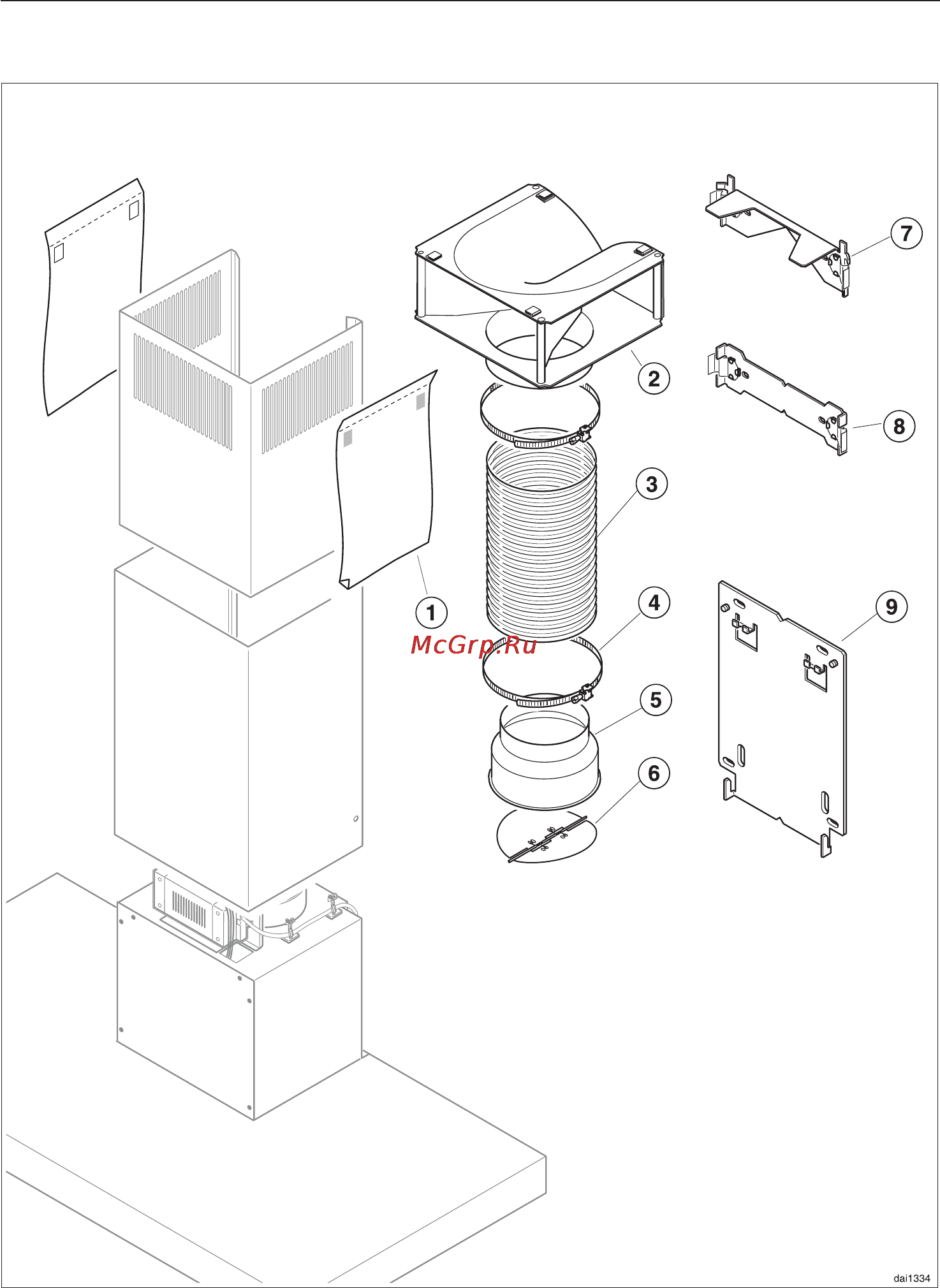Miele DA 428 [26/36] Монтаж