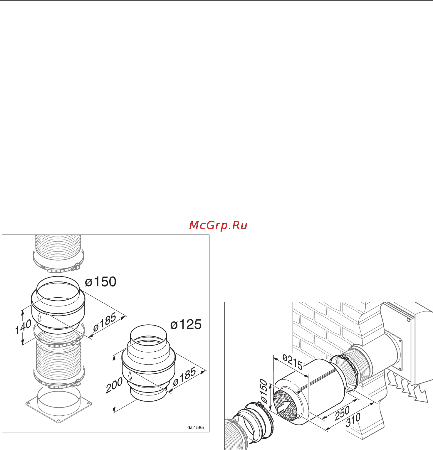 Miele DA 420-4 EXT [28/36] Çàñëîíêà äëÿ ïðåäîòâðàùåíèÿ îáðàçîâàíèÿ êîíäåíñàòà 28