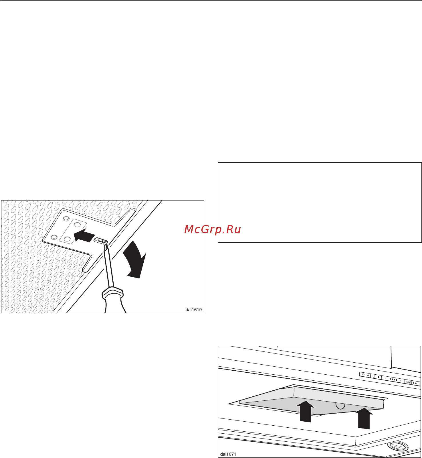 Miele DA 420 V [21/36] Óñòàíîâêà çàìåíà óãîëüíîãî ôèëüòðà 21