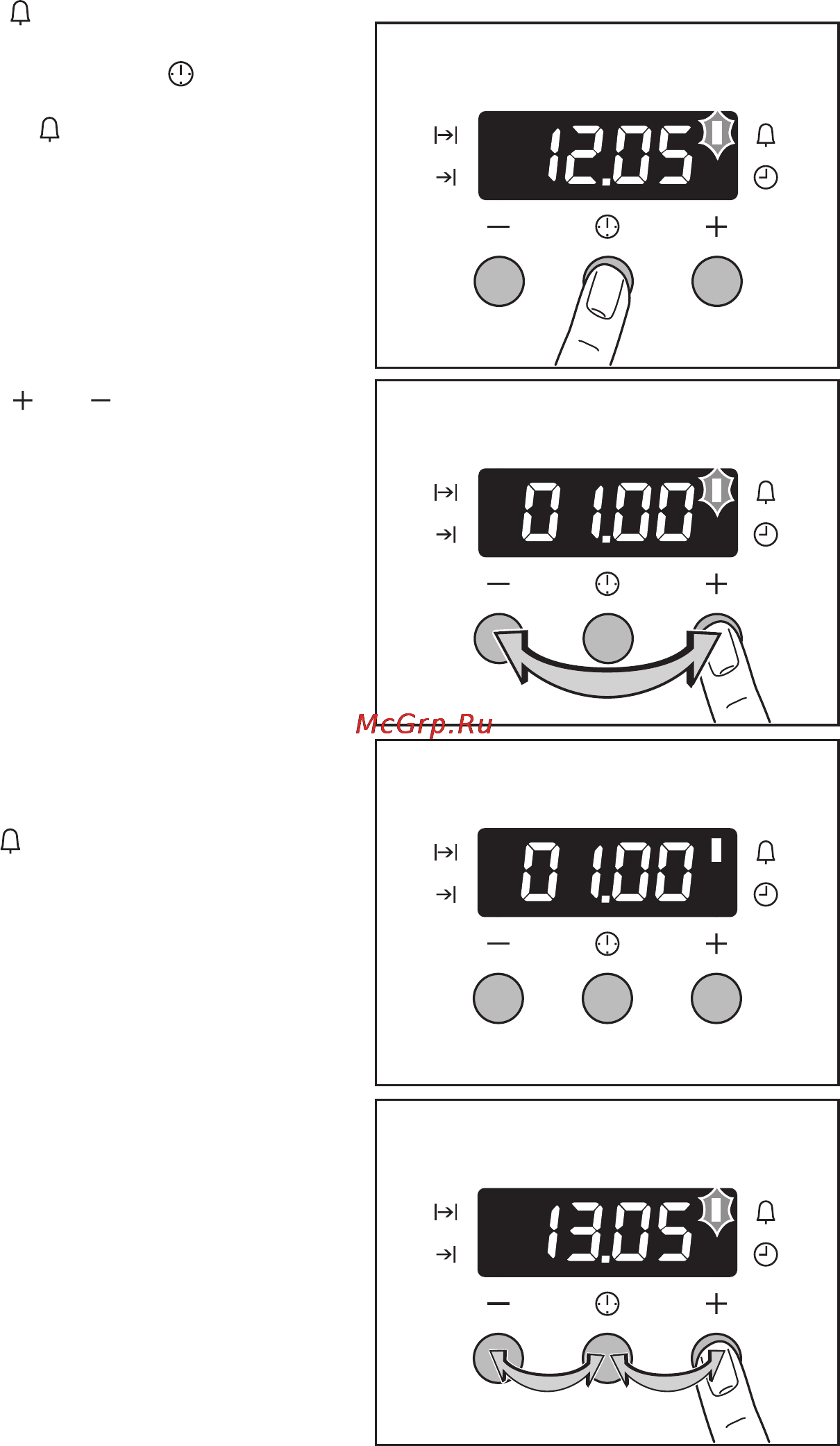 Electrolux EON33100X [22/66] Будильник