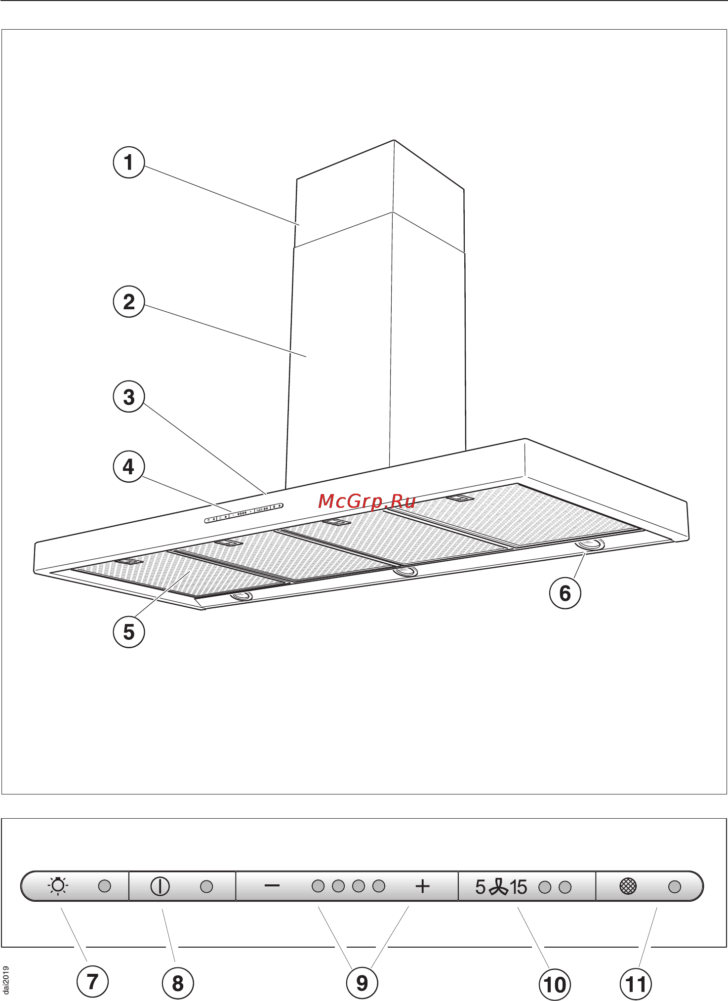 Miele DA 422-4 EXT [10/32] Îïèñàíèå ïðèáîðà 10