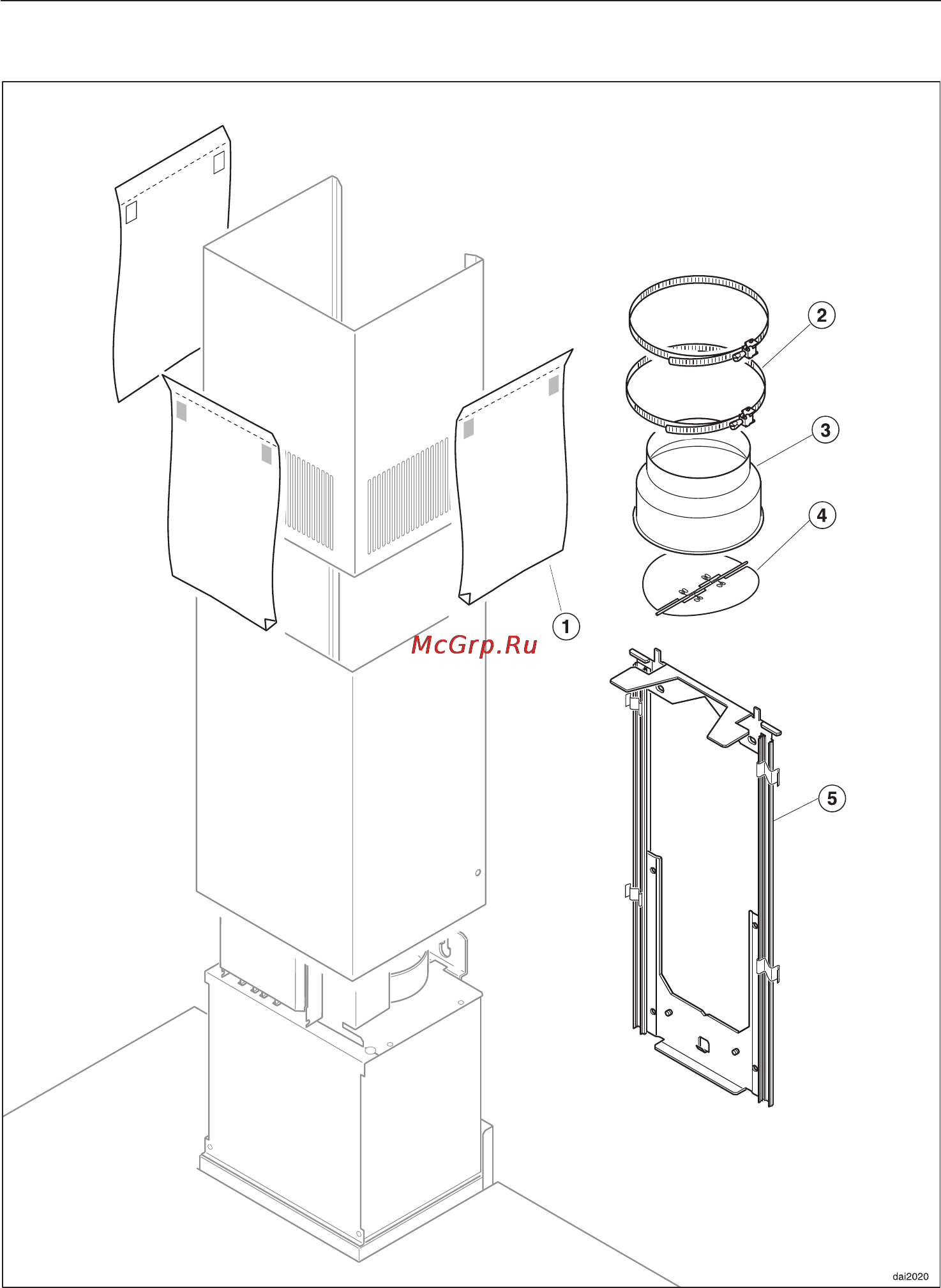 Miele DA 422-4 [22/32] Ìîíòàæ 22