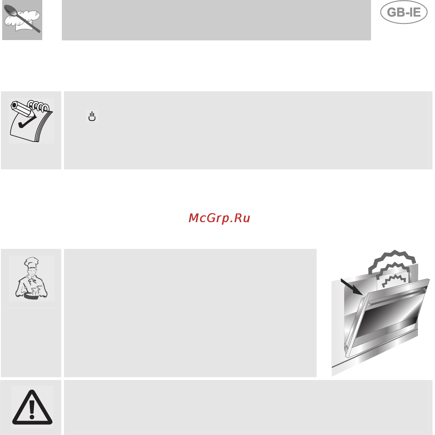 Smeg CS19RW-6 [19/32] General warnings and advice