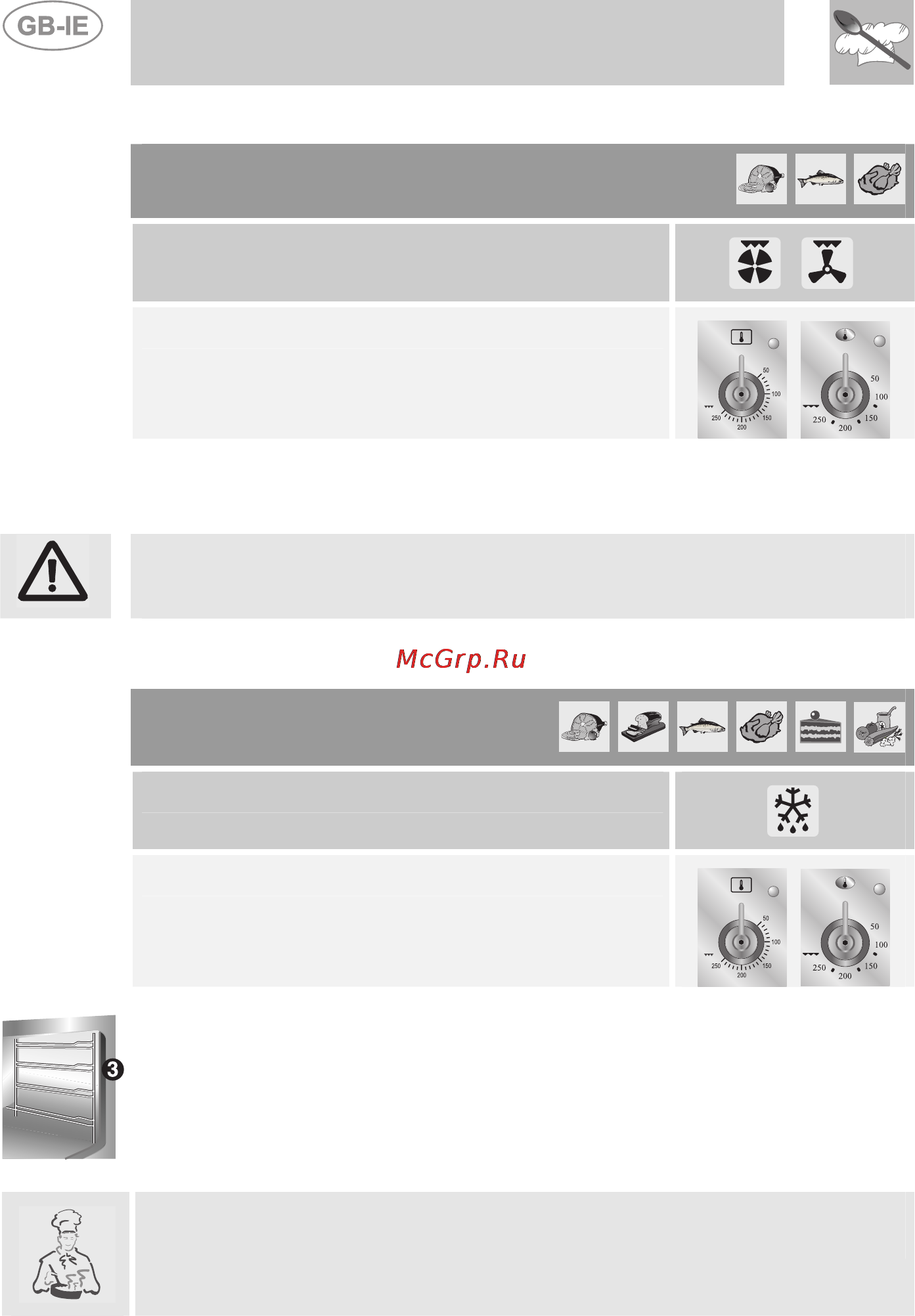 Smeg CS18A-6 [24/32] Hot air grilling