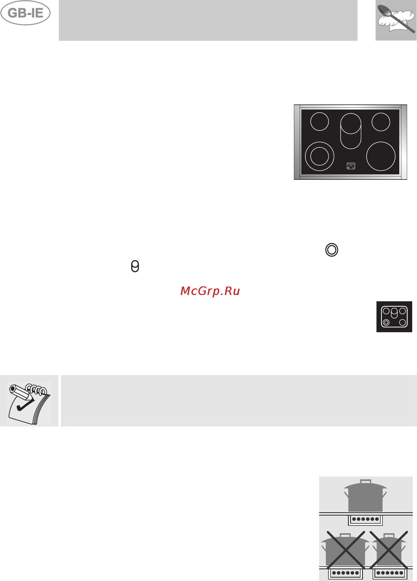 Smeg A1C-6 [12/26] Using the cooking hob