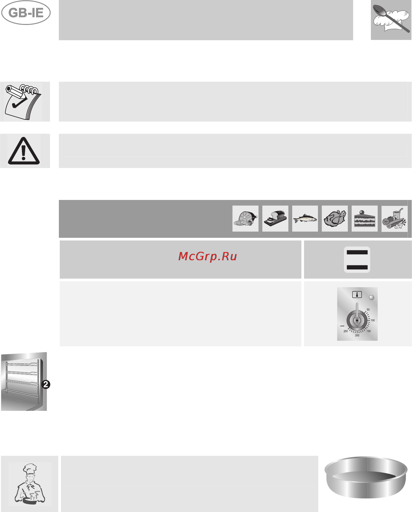 Smeg A1C-6 [16/26] Cooking hints