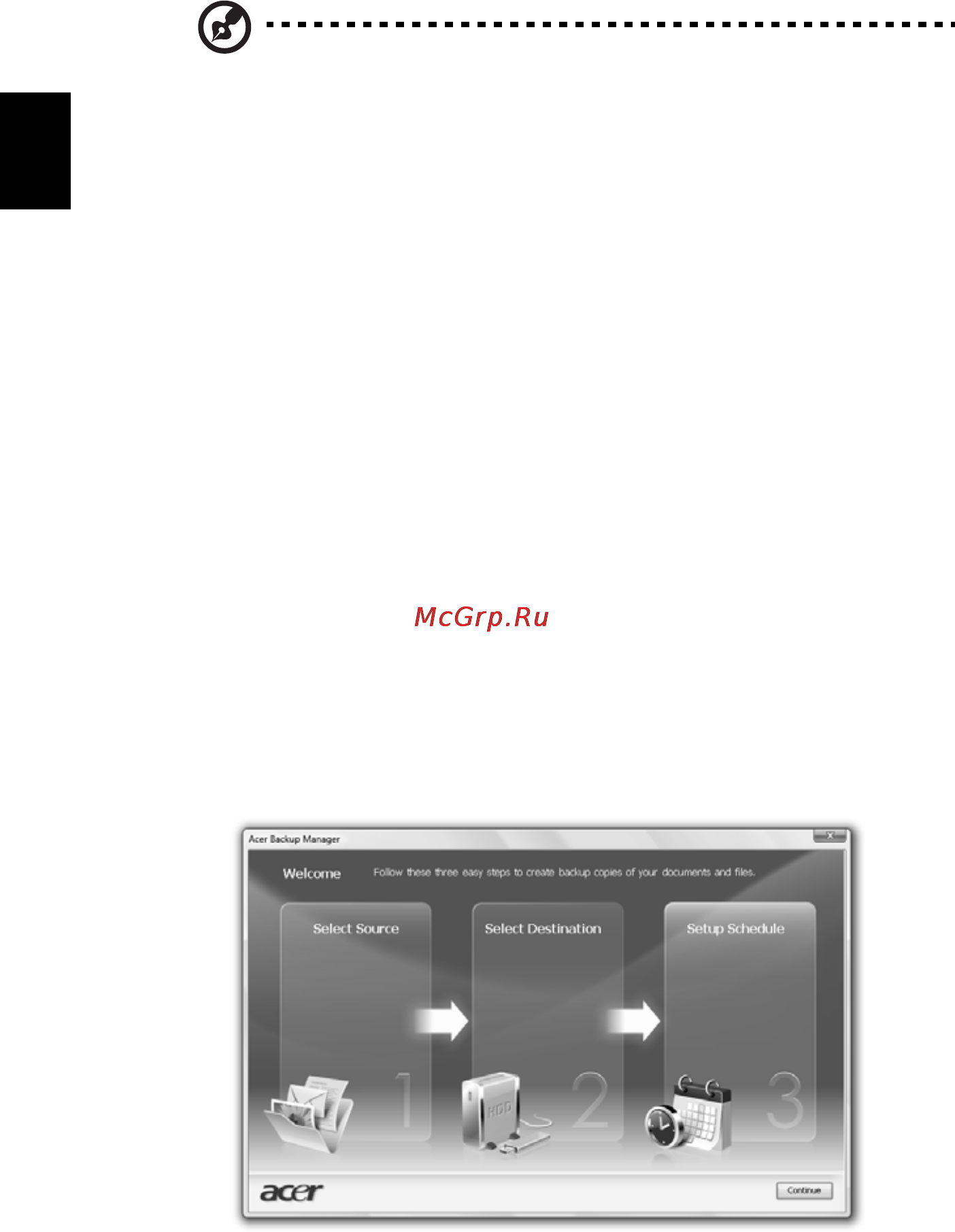 Acer ASPIRE 5742Z-P623G32Mirr [1318/2205] Acer backup manager