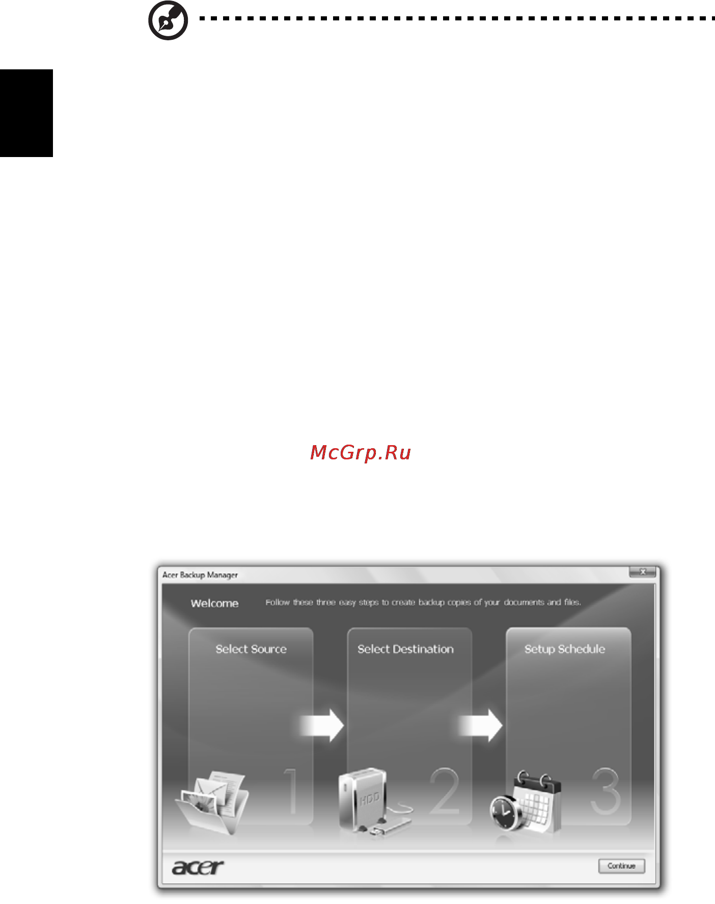 Acer ASPIRE 5742Z-P623G32Mirr [1532/2205] Acer backup manager