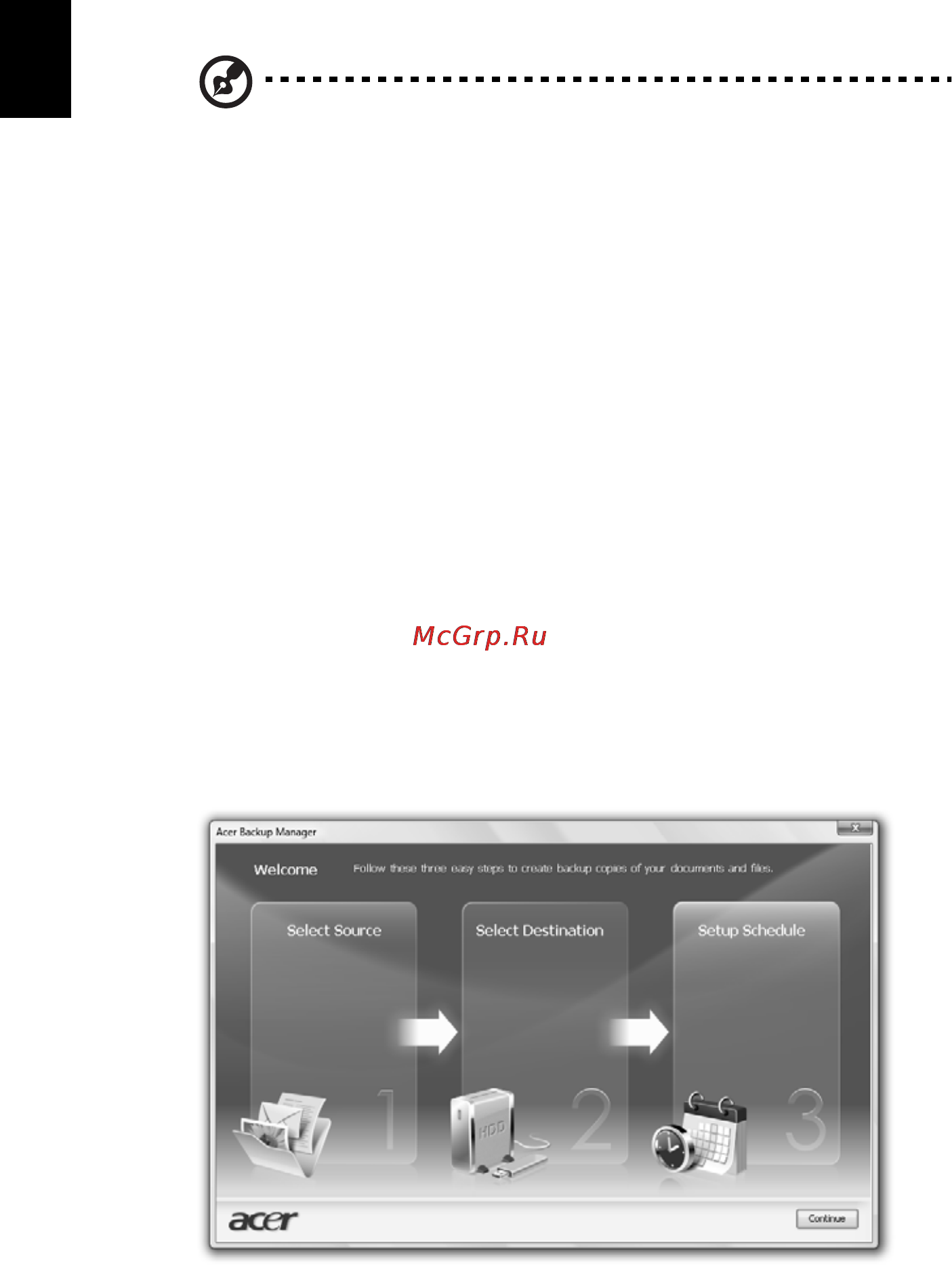 Acer ASPIRE 5742Z-P623G32Mirr [1892/2205] Acer backup manager