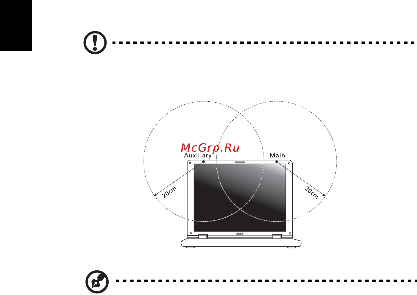 Acer ASPIRE 5742G-373G32Mnrr [1996/2205] Fcc 無線電頻率安全要求