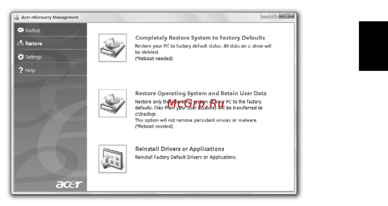 Acer ASPIRE 5742Z-P623G32Mirr [2029/2205] 恢复