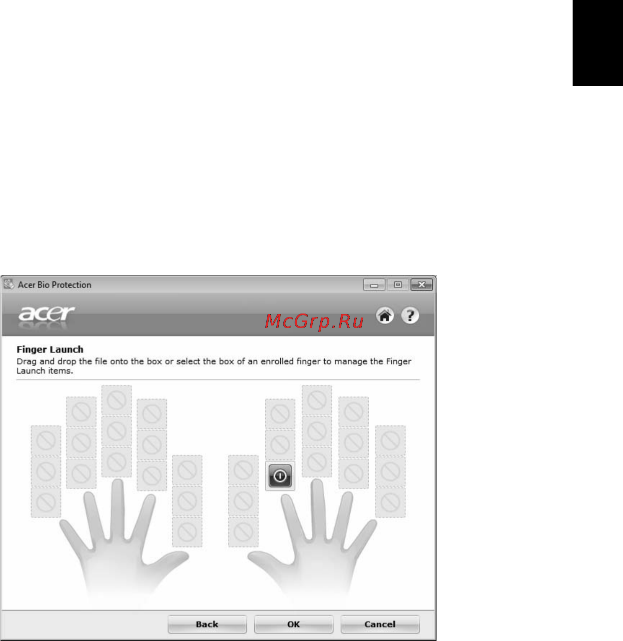 Acer ASPIRE 5742G-373G32Mnrr [2161/2205] Acer bio protection เฉพาะบางร นเท าน น
