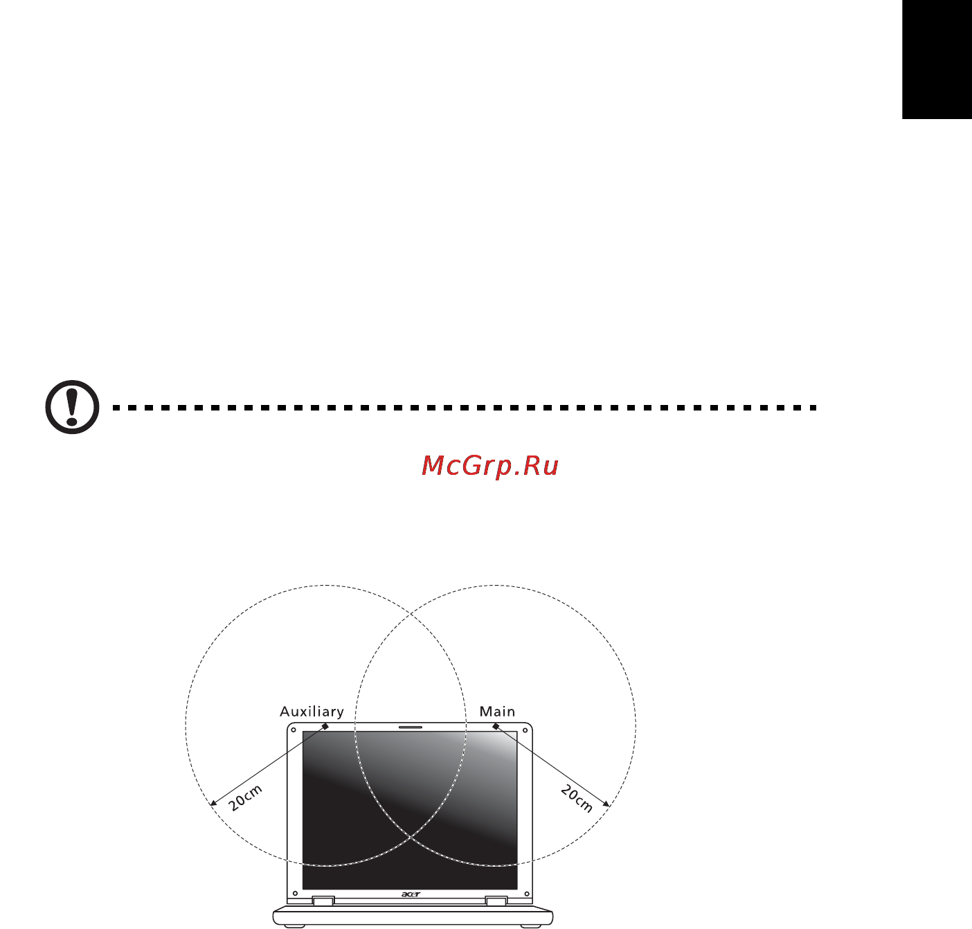 Acer ASPIRE 5742Z-P623G32Mirr [363/2205] Requisito de seguridad rf de la fcc