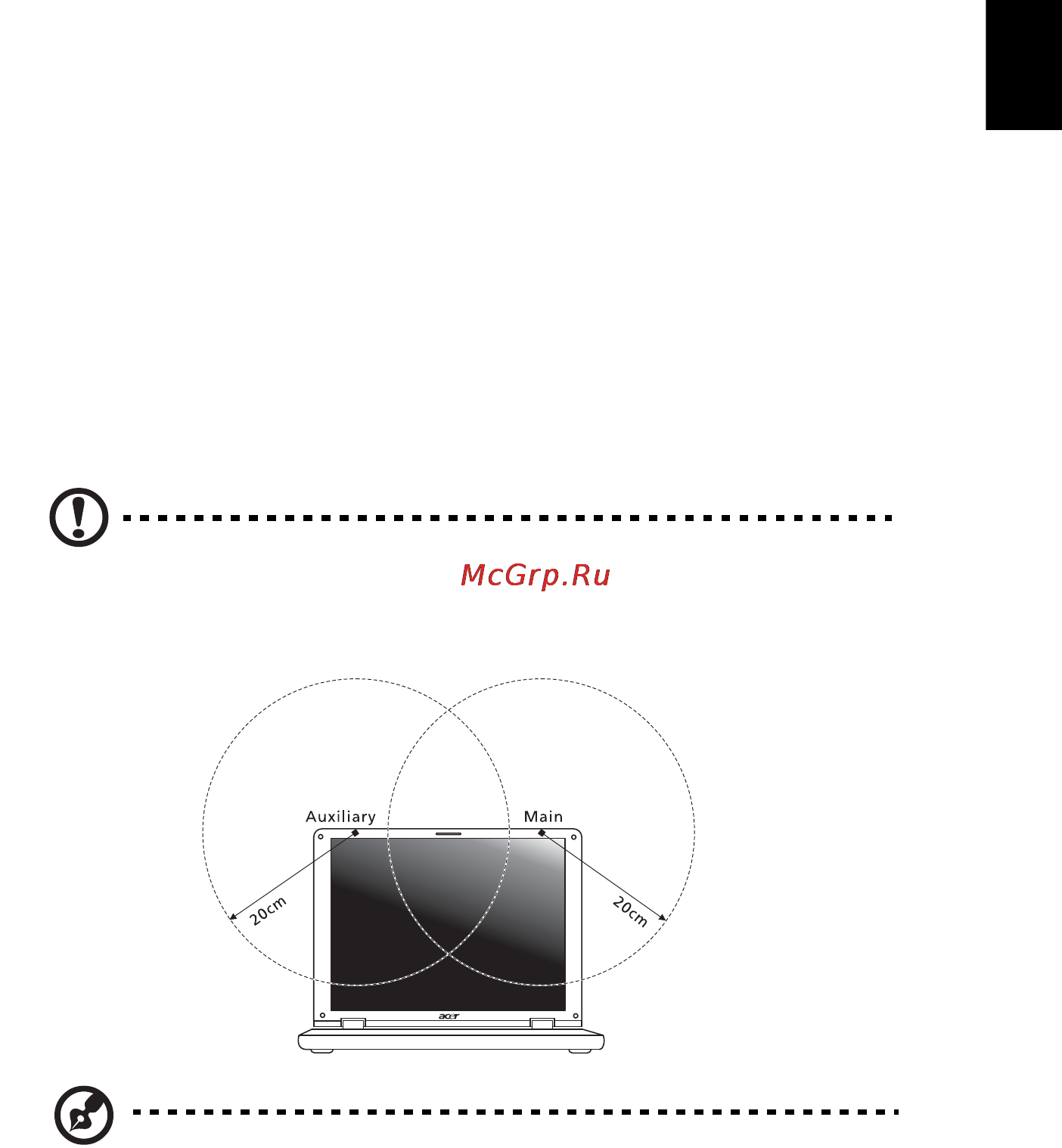 Acer ASPIRE 5742G-373G32Mnrr [577/2205] Fcc rf sikkerhetskravet